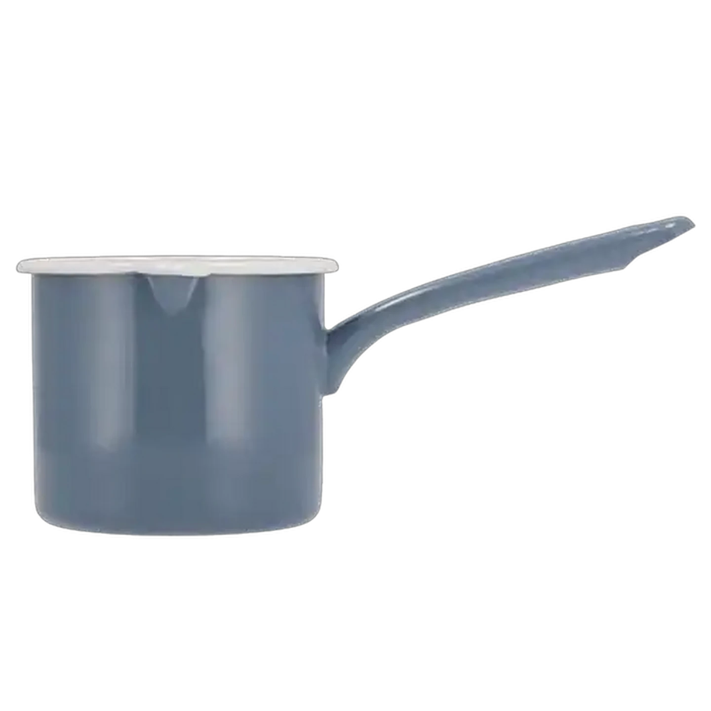 Image of Vintage Enamel Saucepot 12cm (Colour May Vary)