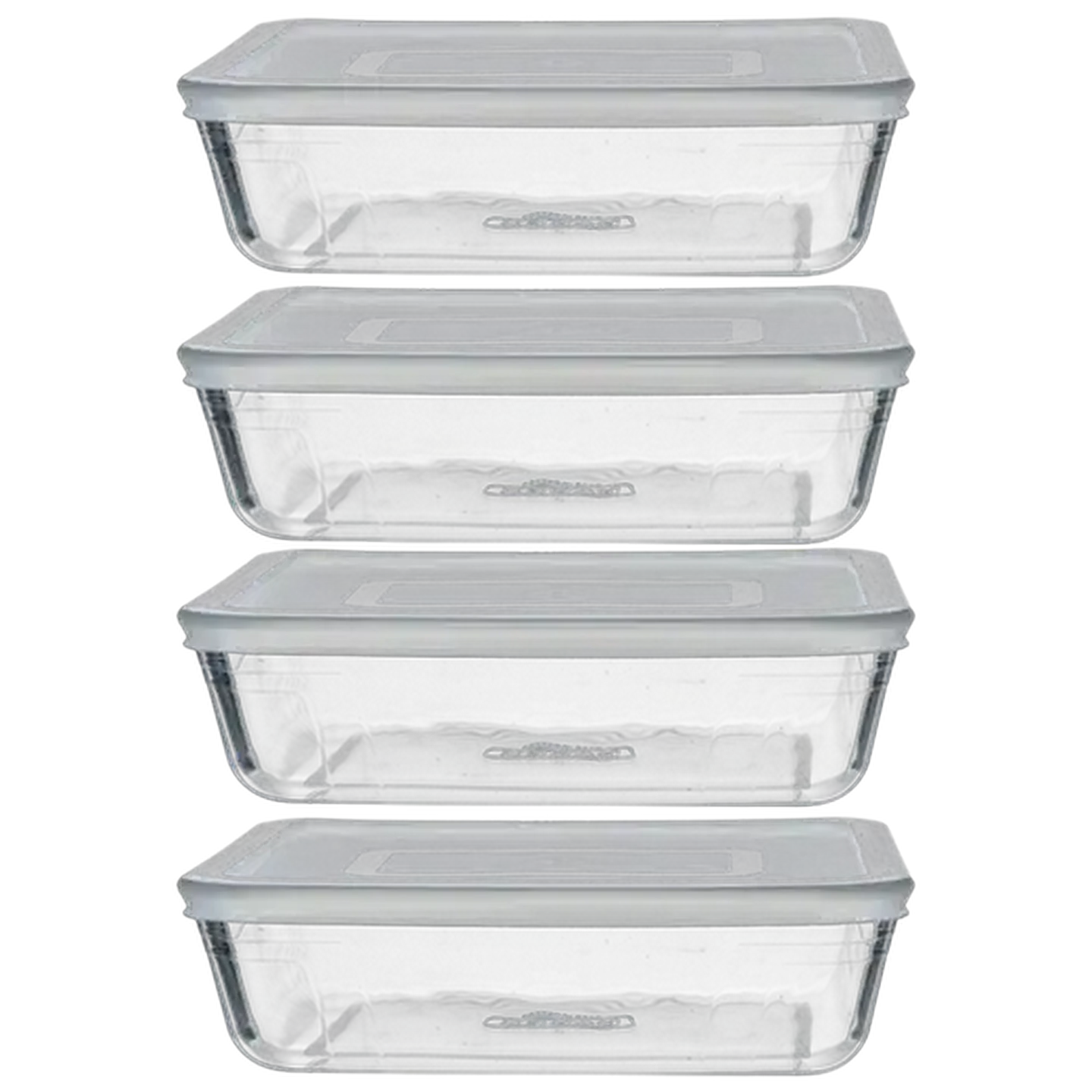 Image of Pyrex Glass Batch Cooking Essentials 4-Pack