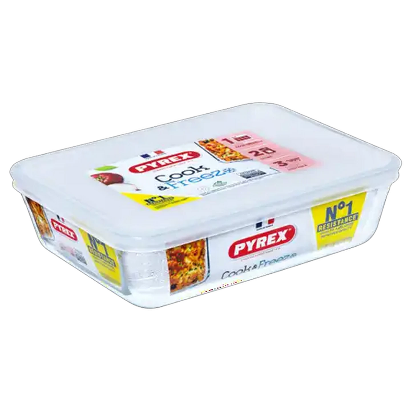 Image of Pyrex Glass Batch Cooking Essentials 4-Pack