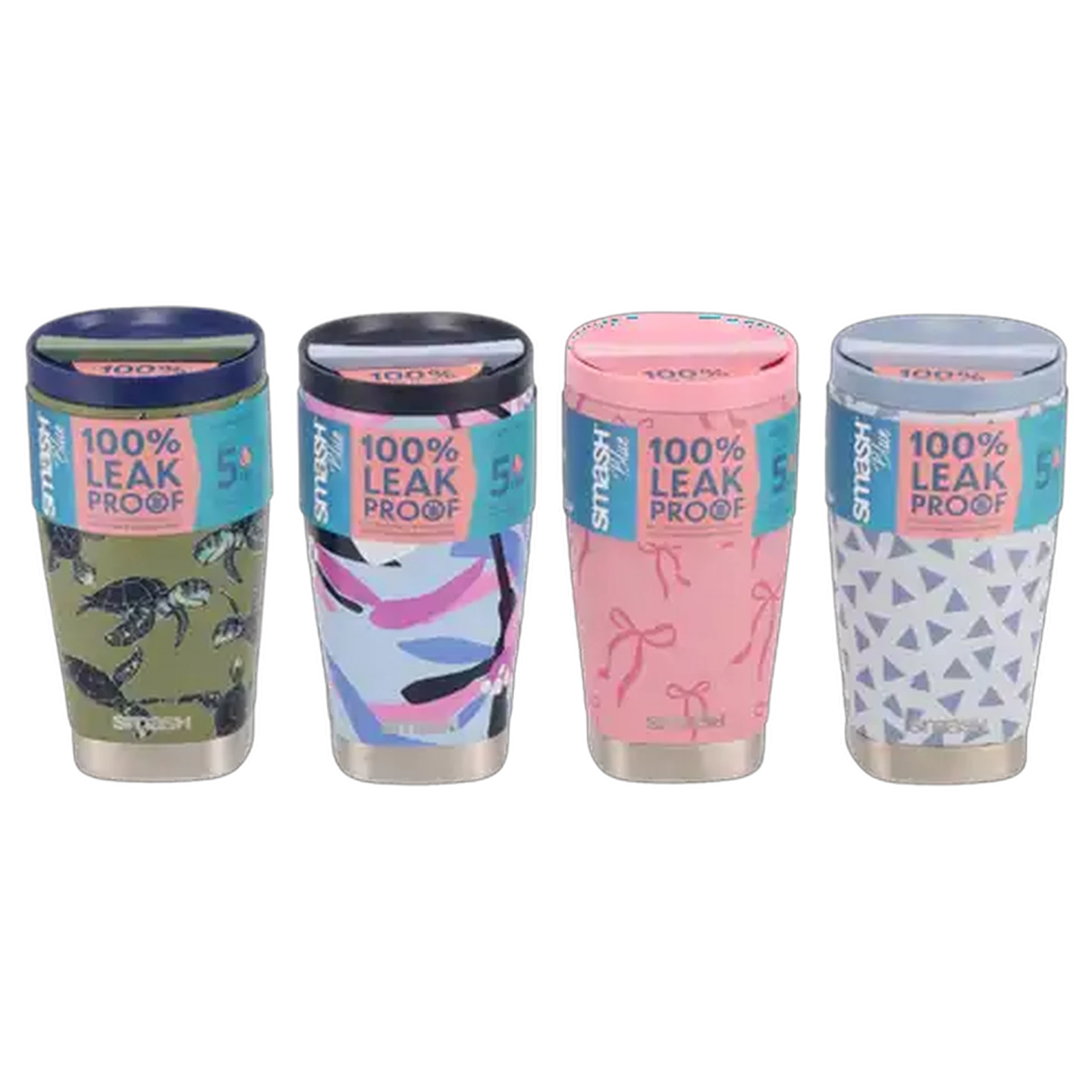 Image of Smash Double Wall Stainless Steel Travel Mug 350ml (Design May Vary)