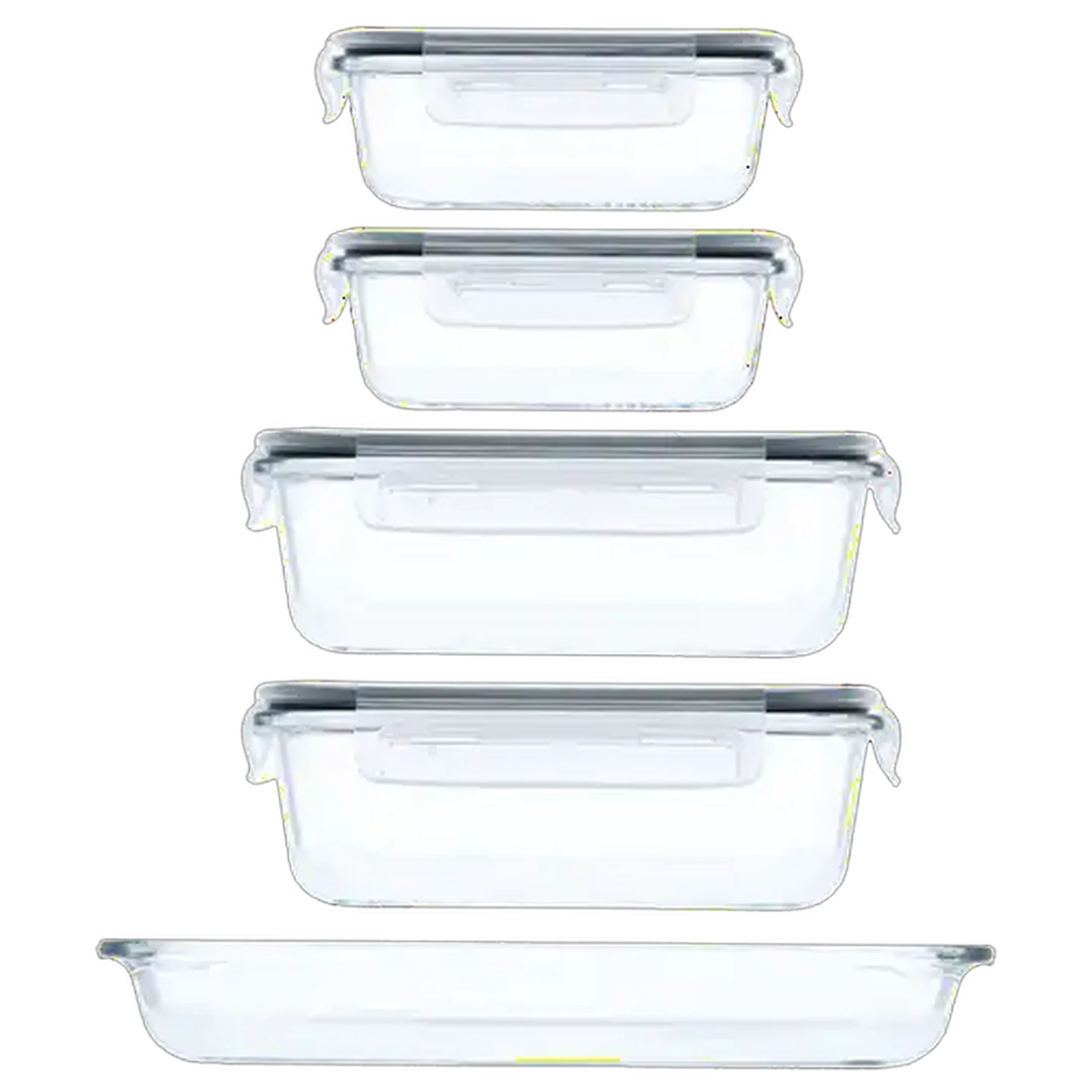 Image of Cook & Serve Glass Roaster Set 5 Piece