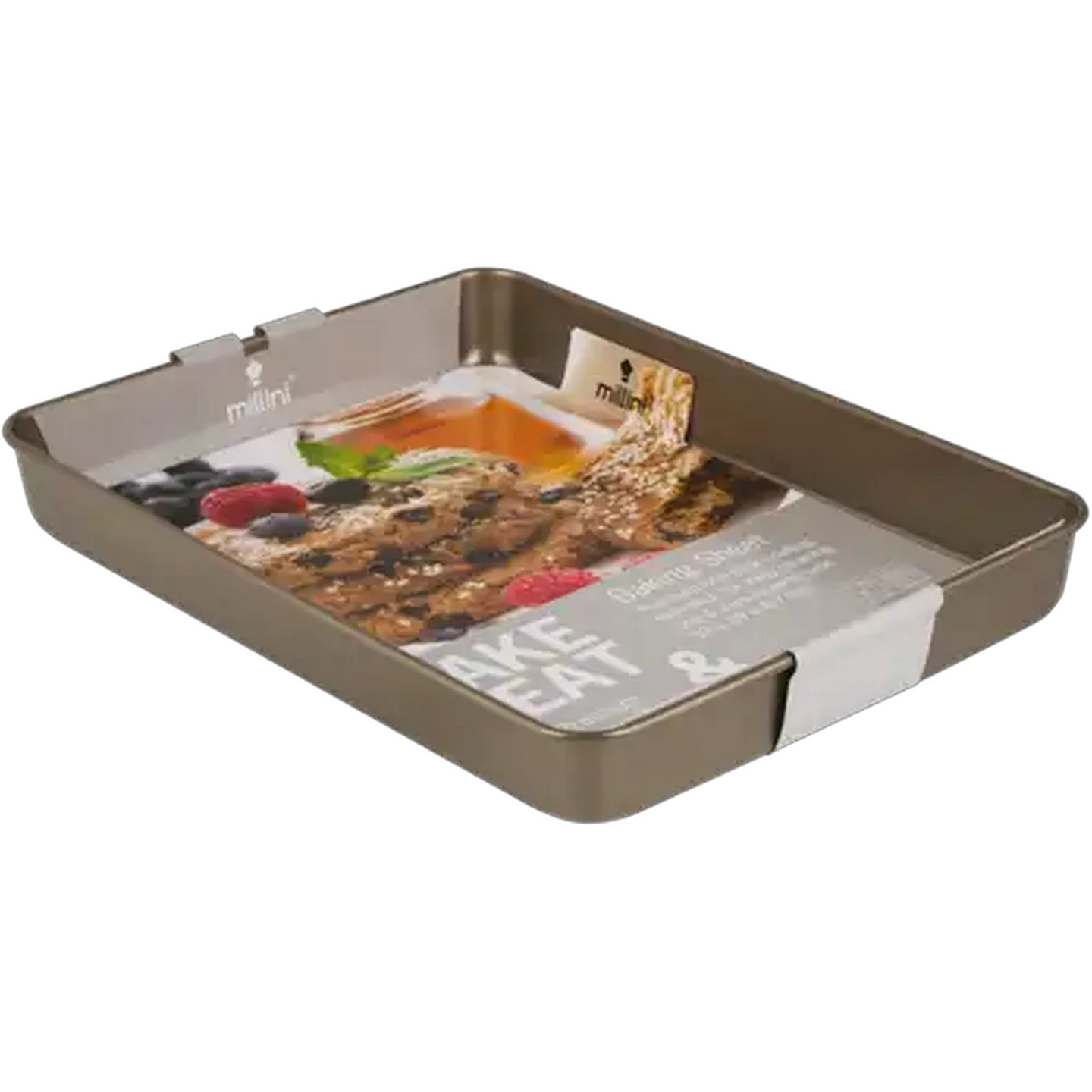 Image of Millini Premium Non-Stick Heavy Gauge Baking Sheet 39 x 29 x 4.7cm