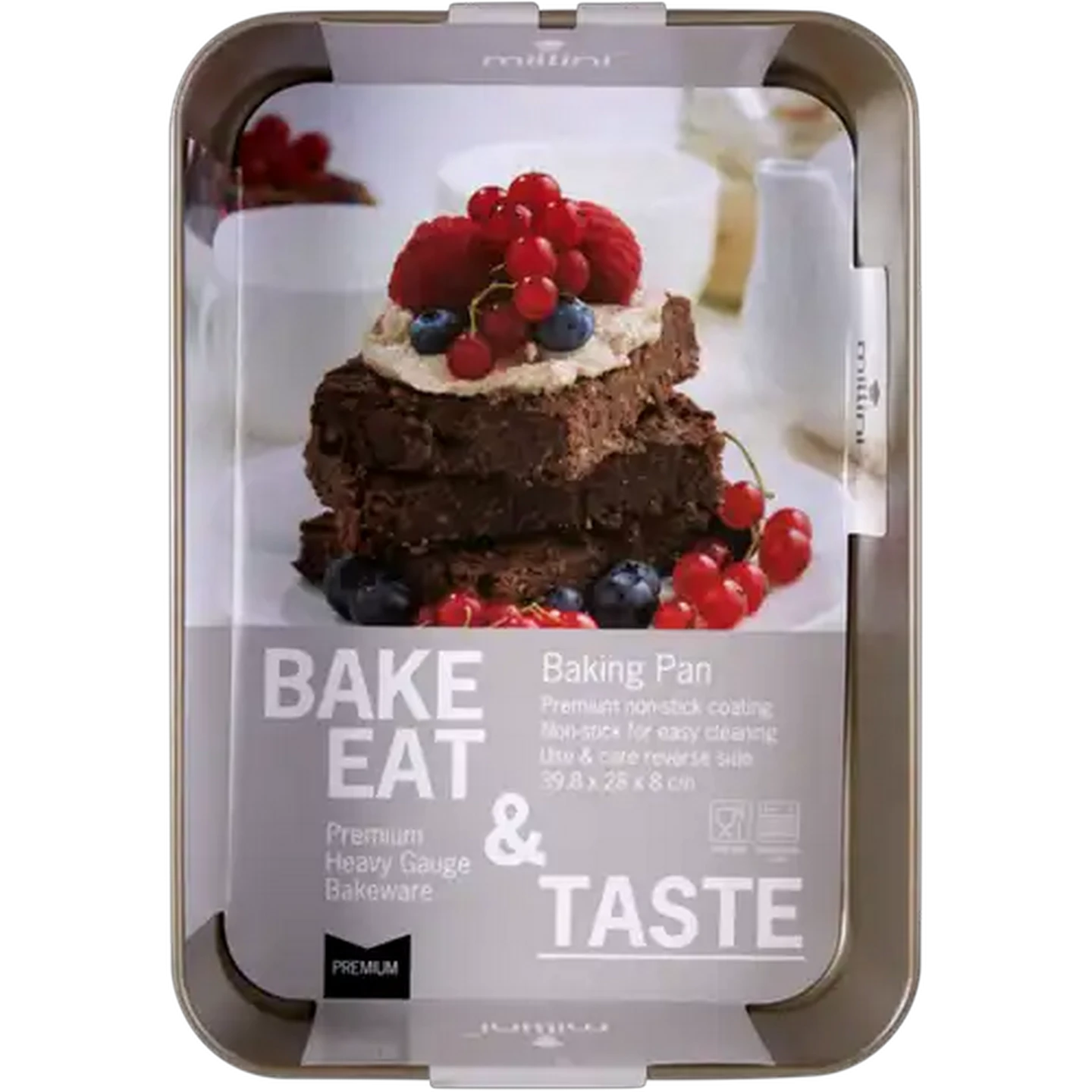 Image of Millini Premium Non-Stick Heavy Gauge Baking Pan 39.8 x 28 x 8cm
