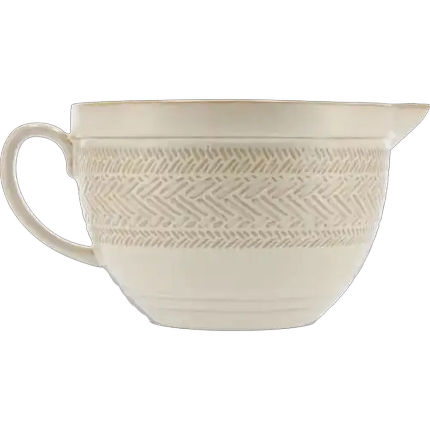 Image of Vintage Cream Mixing Bowl