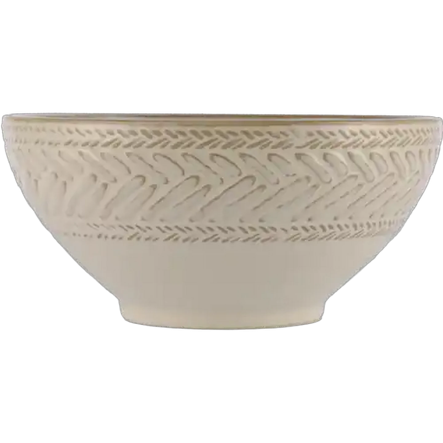 Image of Vintage Cream Salad Bowl 20.1cm