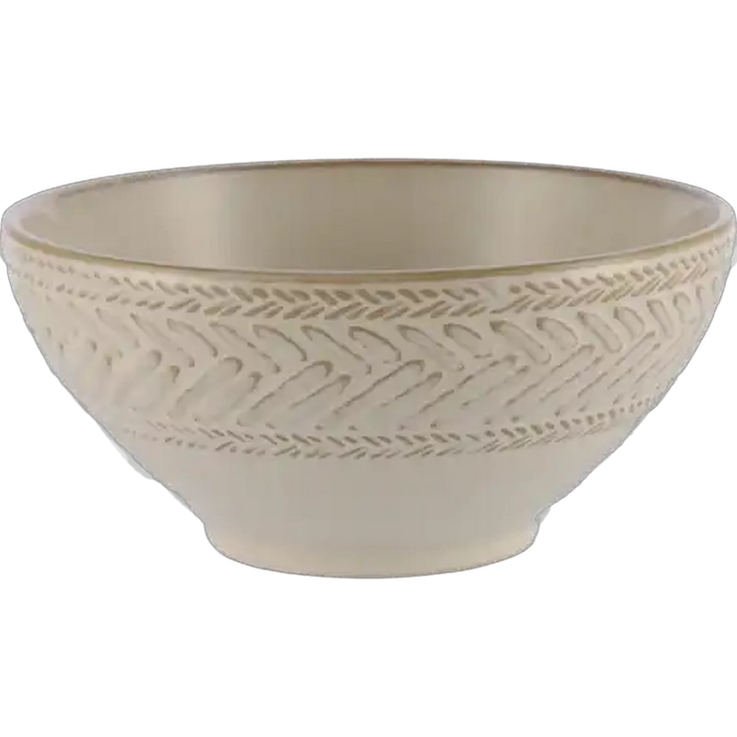 Image of Vintage Cream Salad Bowl 20.1cm