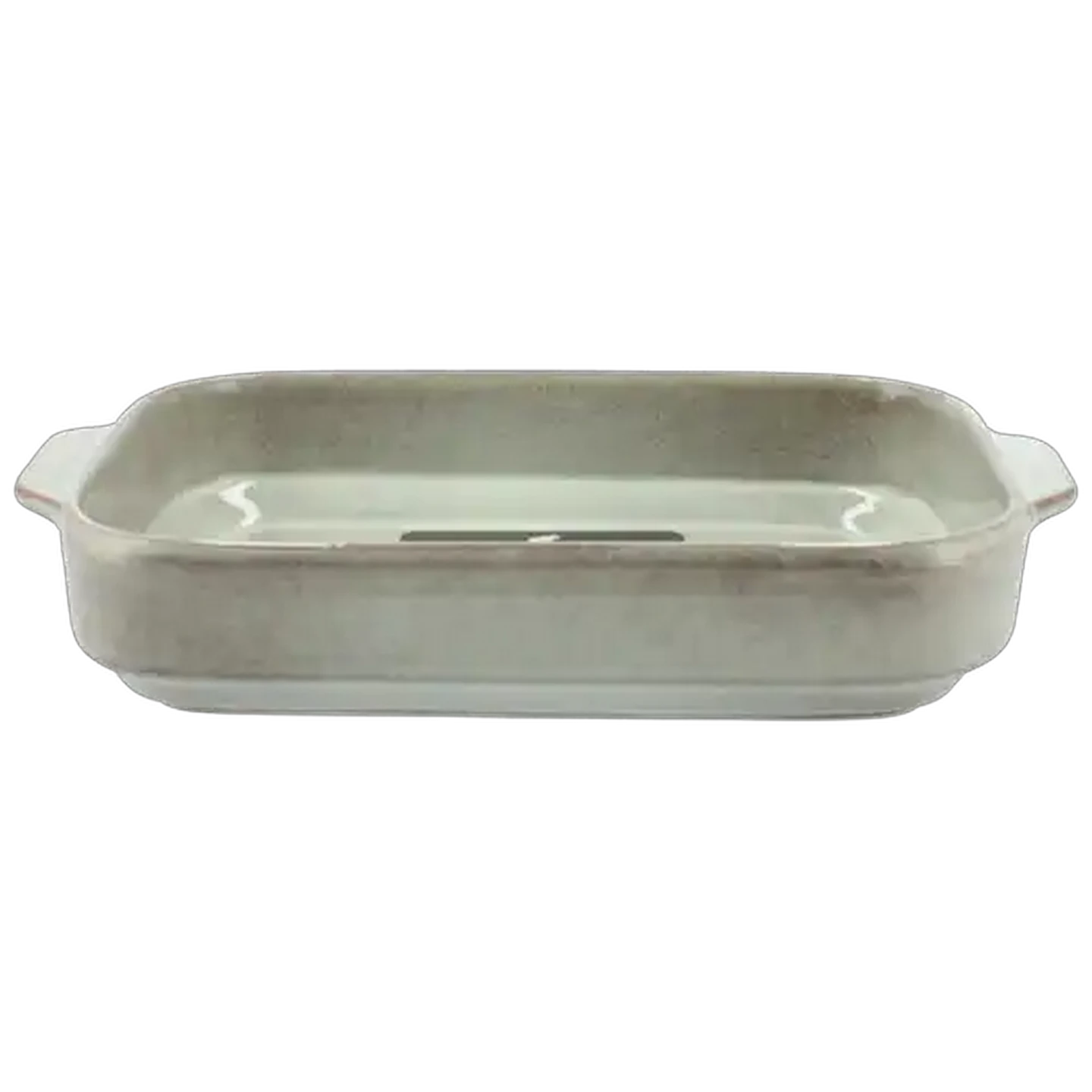 Image of Dine Ceramic Ware Reactive Grey Rectangle Baker 33.8cm