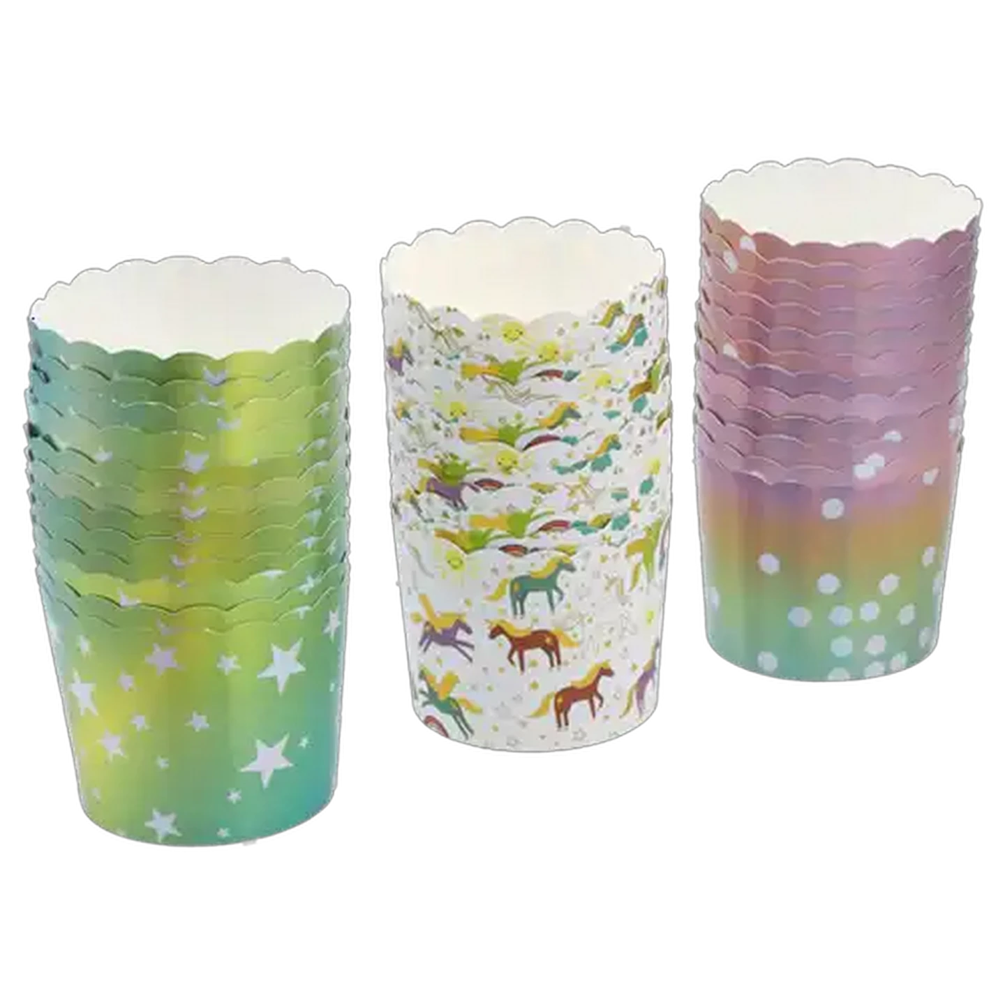 Image of Millini Unibow Cupcake Cases 12 Piece (Design May Vary)