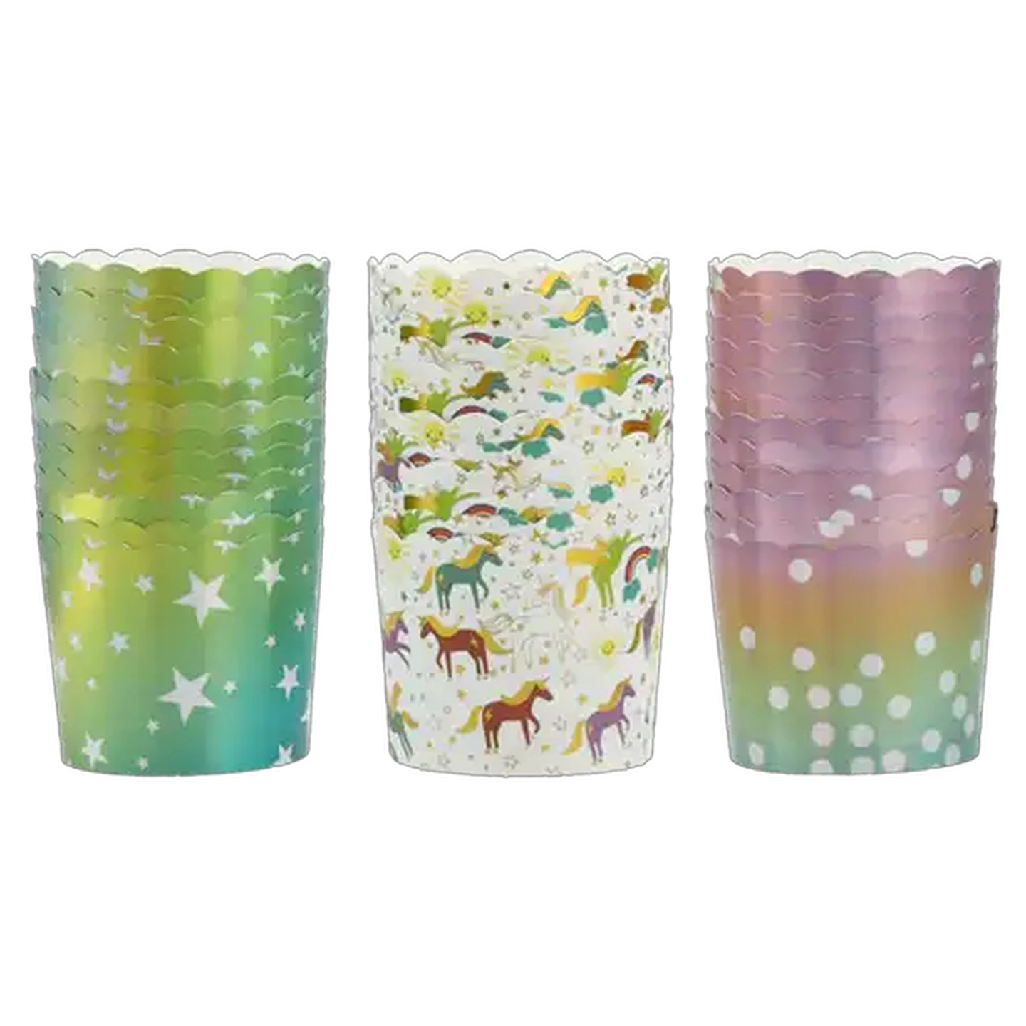 Image of Millini Unibow Cupcake Cases 12 Piece (Design May Vary)