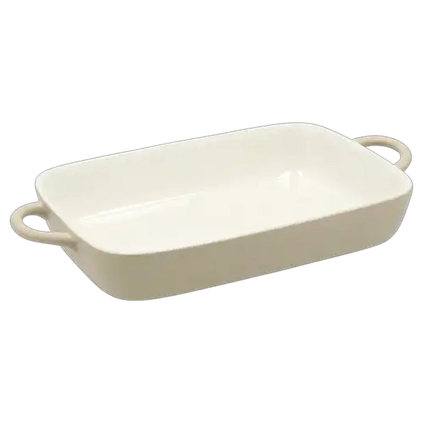 Image of Matt Cream Rectangular Baker 43.5cm