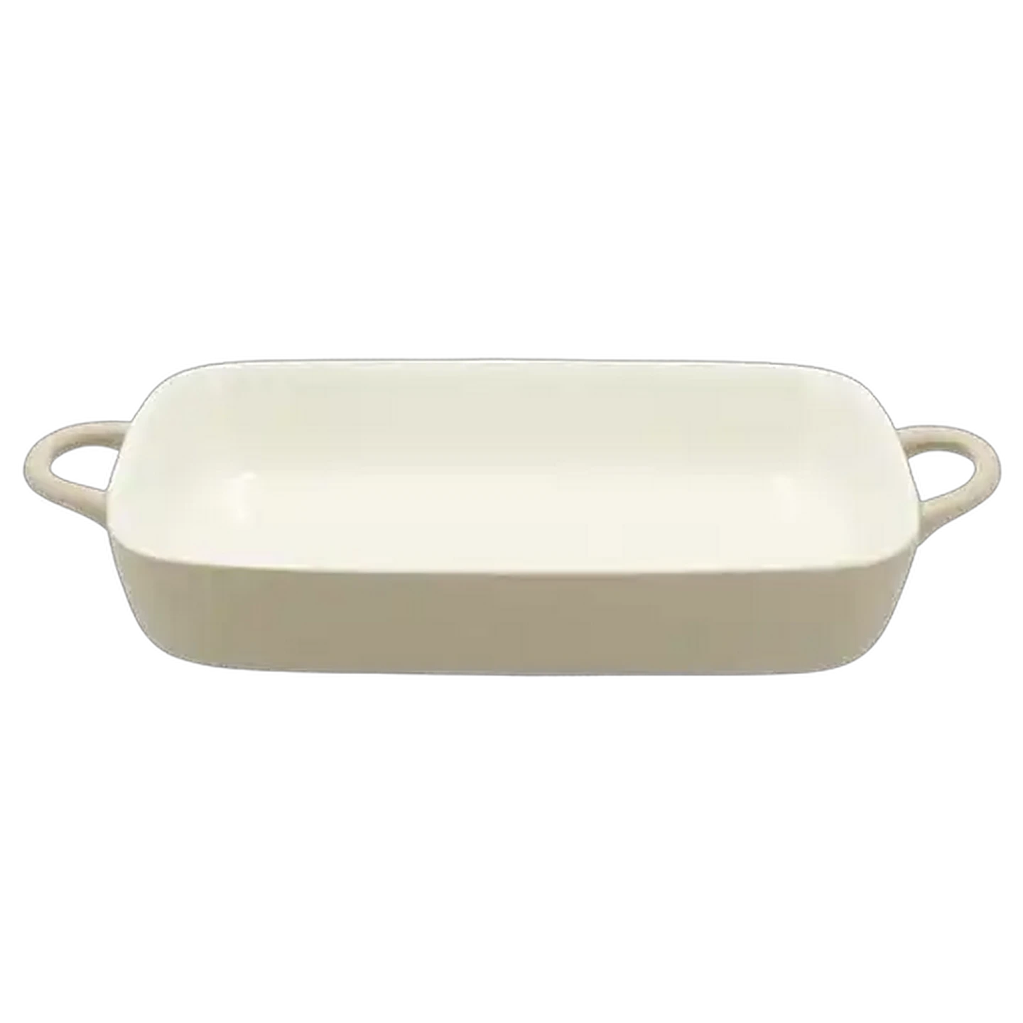 Image of Matt Cream Rectangular Baker 43.5cm