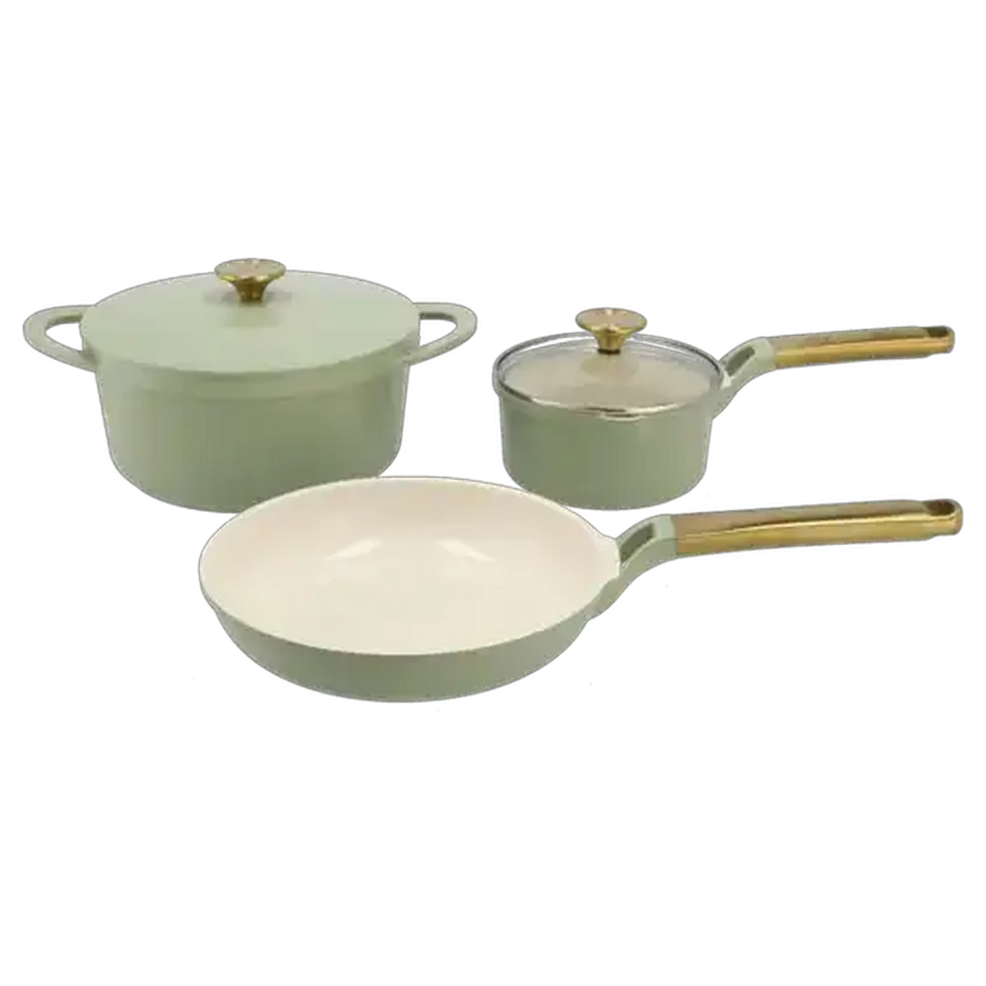 Image of Agean Lucia Aluminium Cookware Set 5 Piece