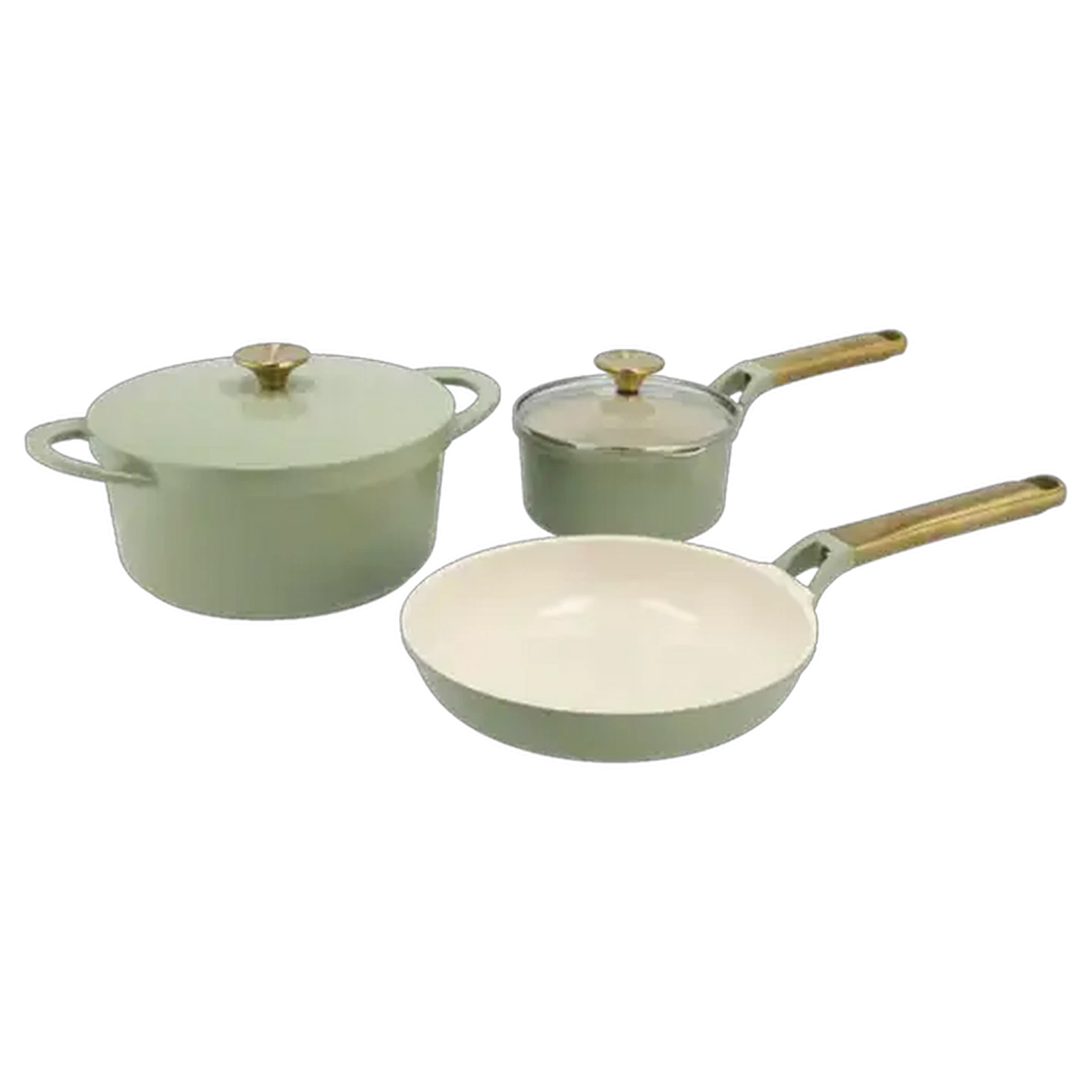 Image of Agean Lucia Aluminium Cookware Set 5 Piece