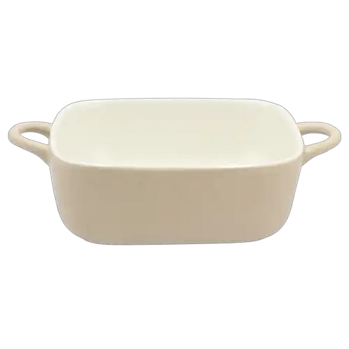 Image of Square Matte Cream Baker 31.5cm