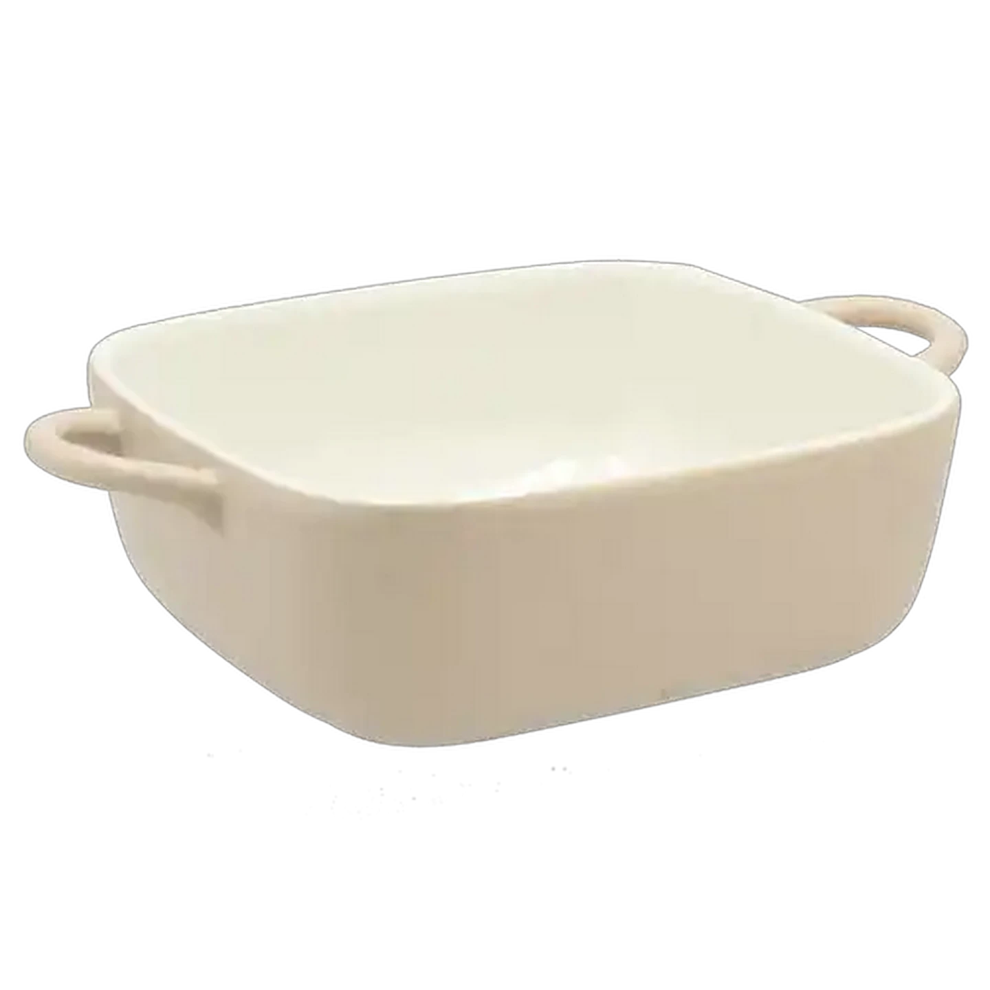 Image of Square Matte Cream Baker 31.5cm