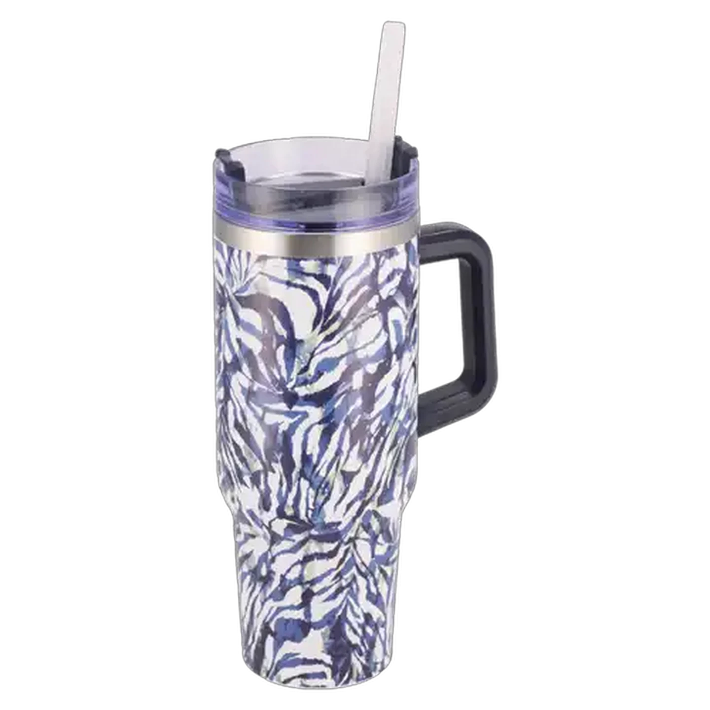Image of Serenity Double Wall Stainless Steel Jumbo Travel Mug 1.2L (Design May Vary)
