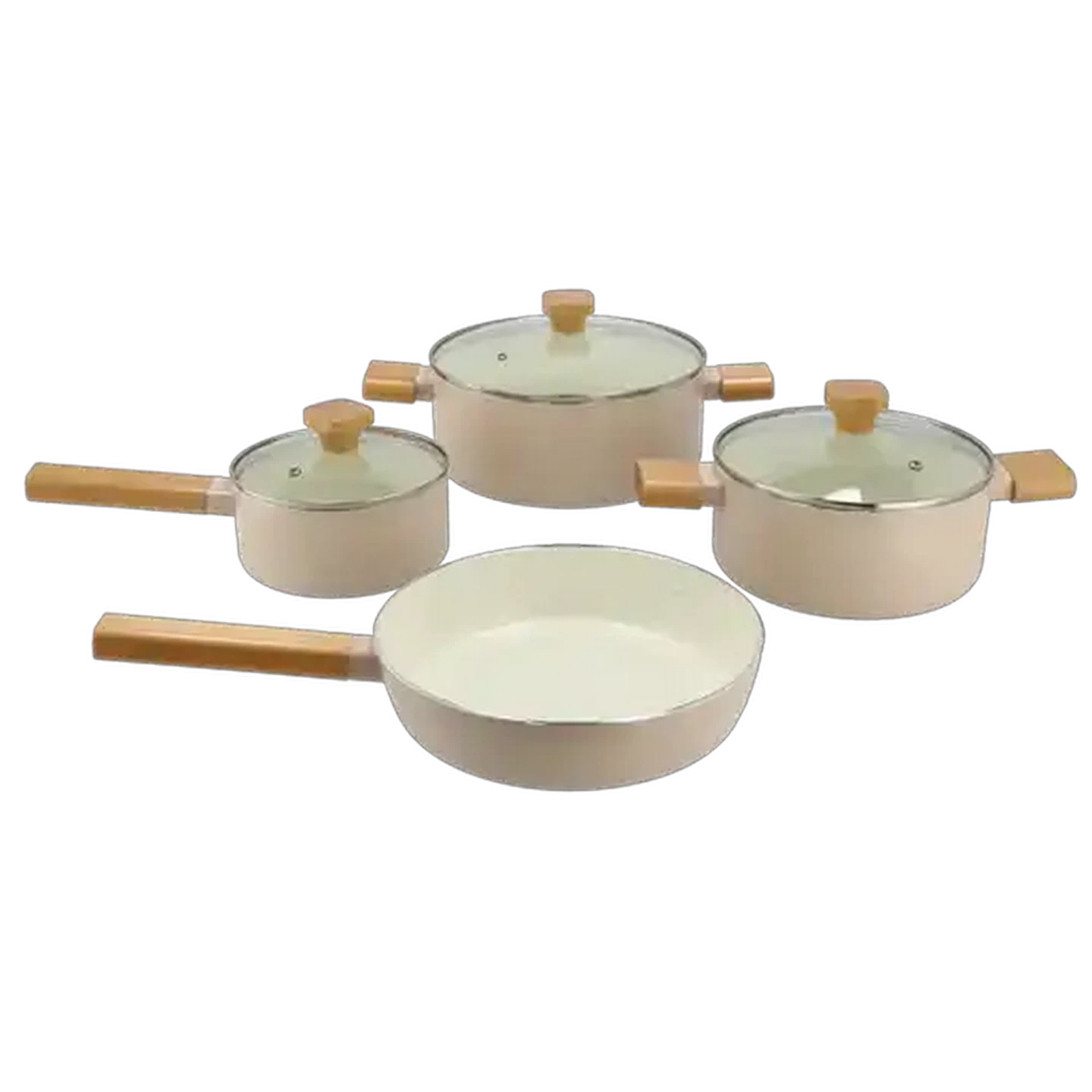 Image of Blossom Aluminium Cookware Set 7 Piece