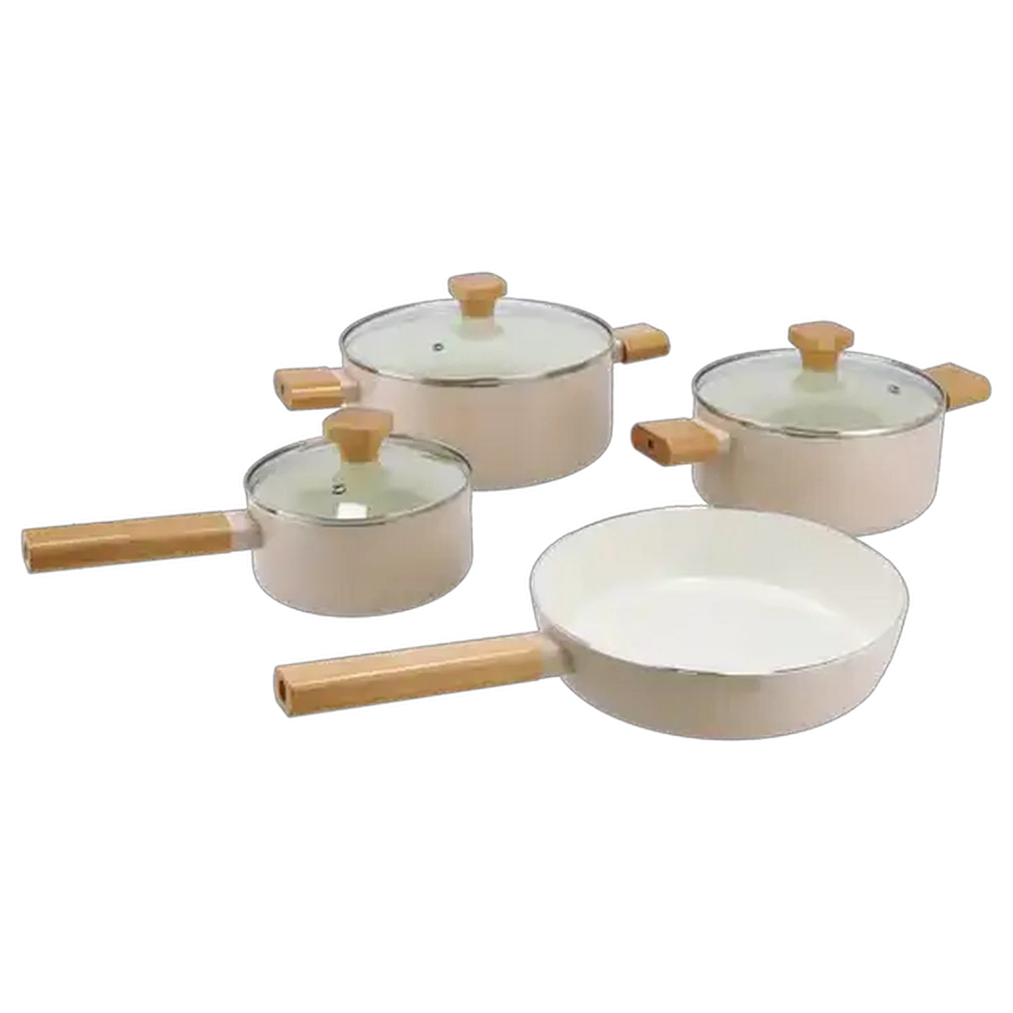 Image of Blossom Aluminium Cookware Set 7 Piece
