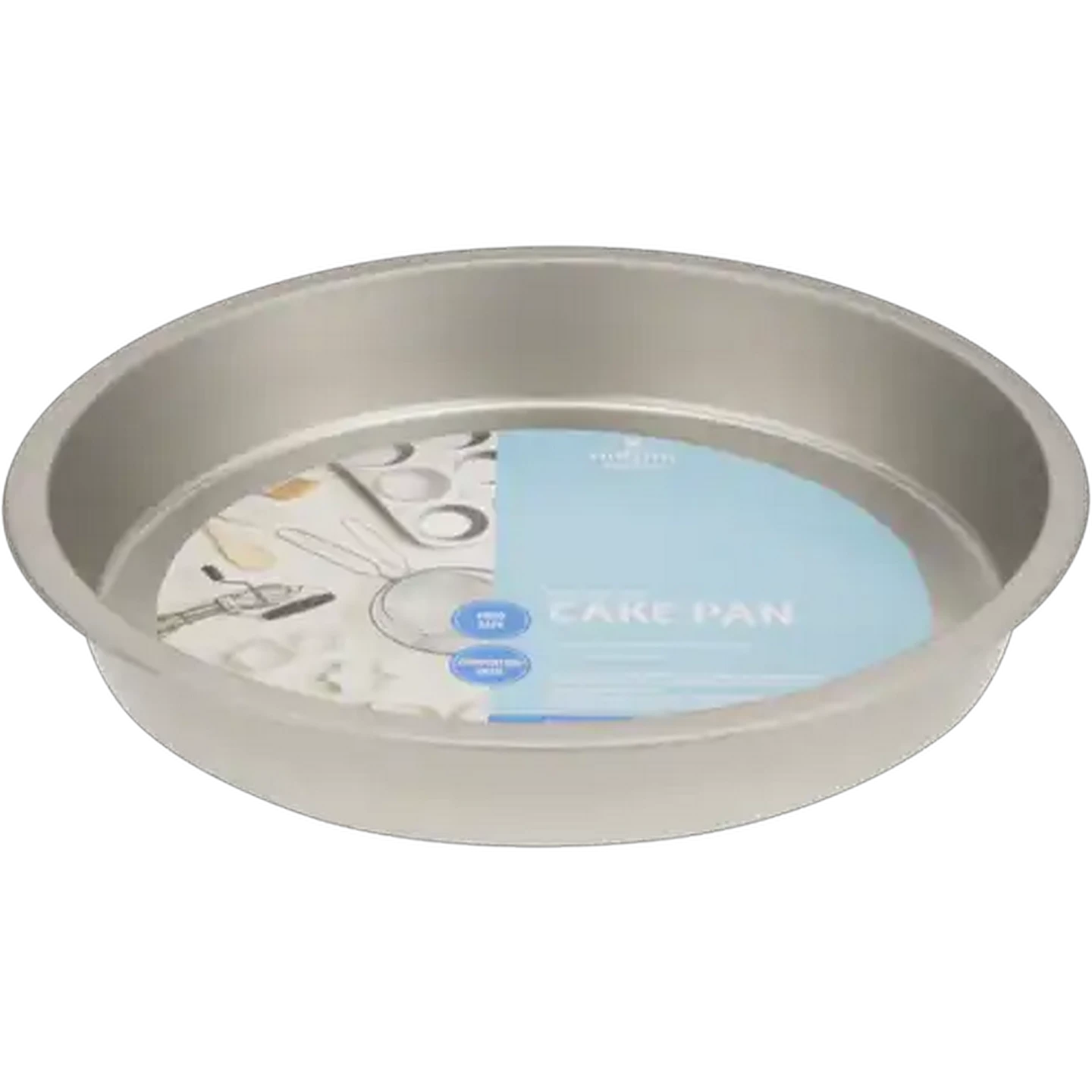 Image of Millini Round Tin Cake Pan 21.7cm x 21.7cm