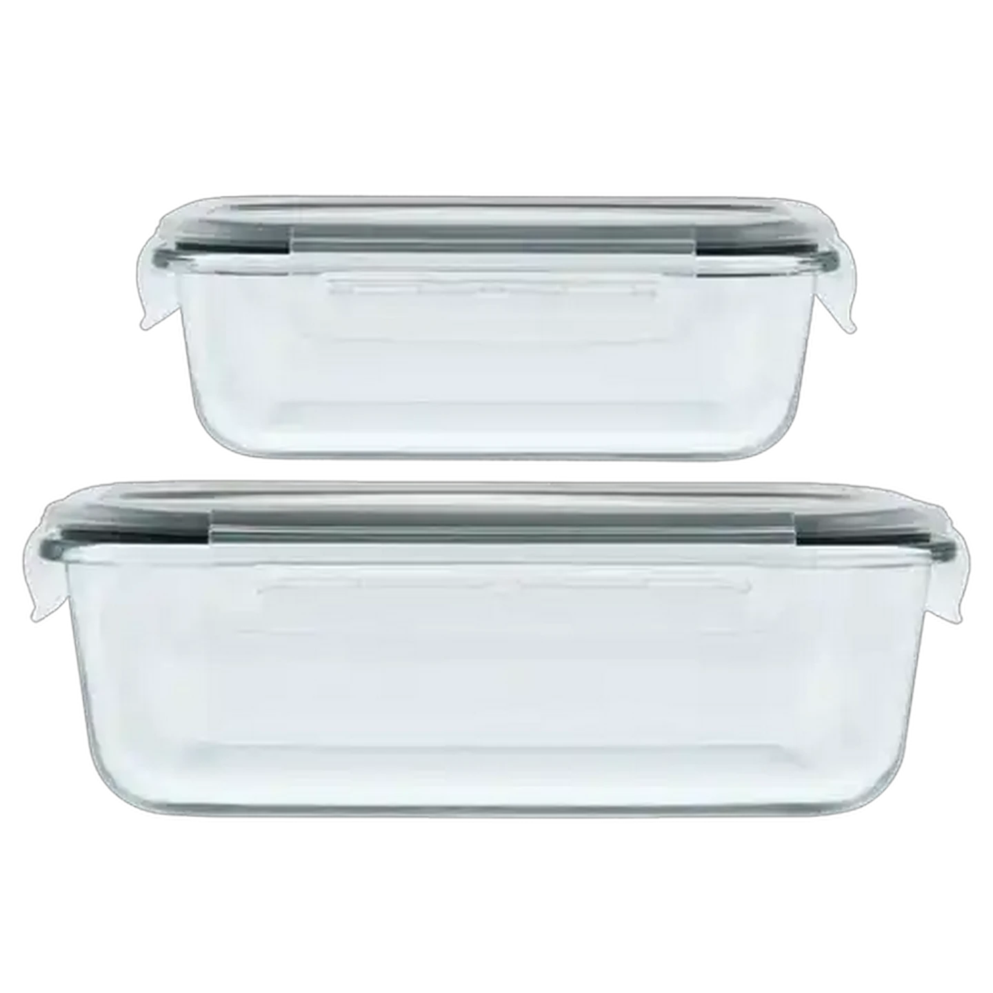 Image of Cook & Serve Glass Rectangular Container Set 2 Piece