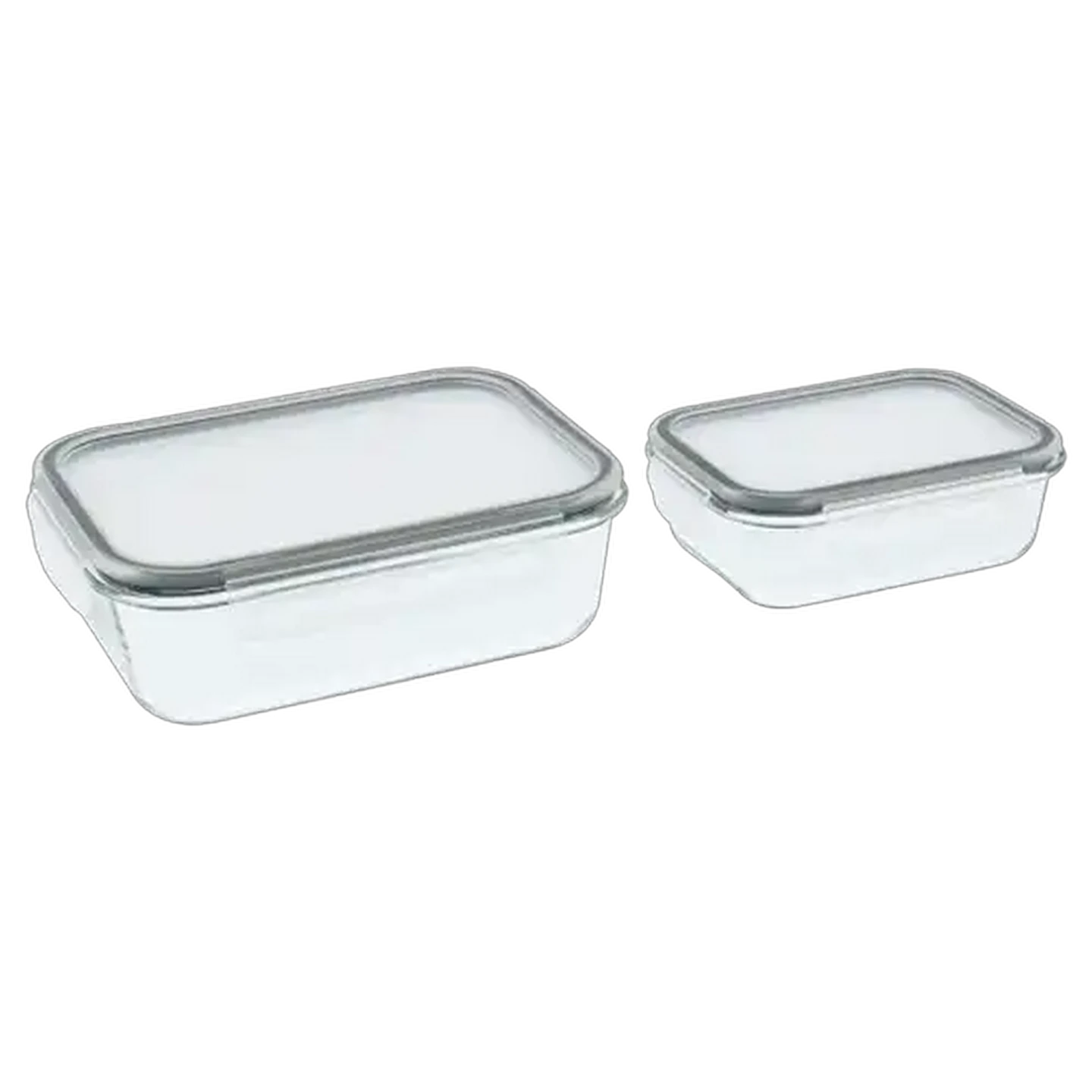 Image of Cook & Serve Glass Rectangular Container Set 2 Piece