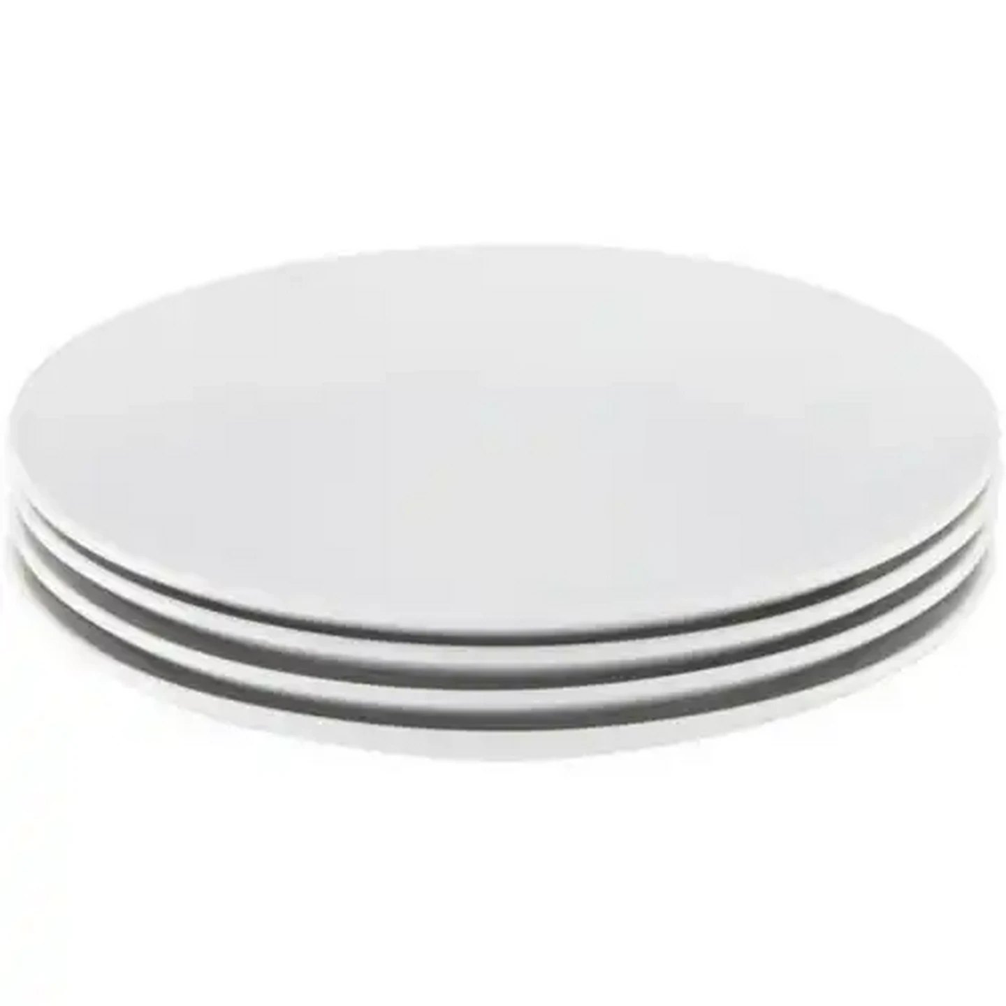 Image of Coup White Porcelain Dinner Plate Set 4-Pack