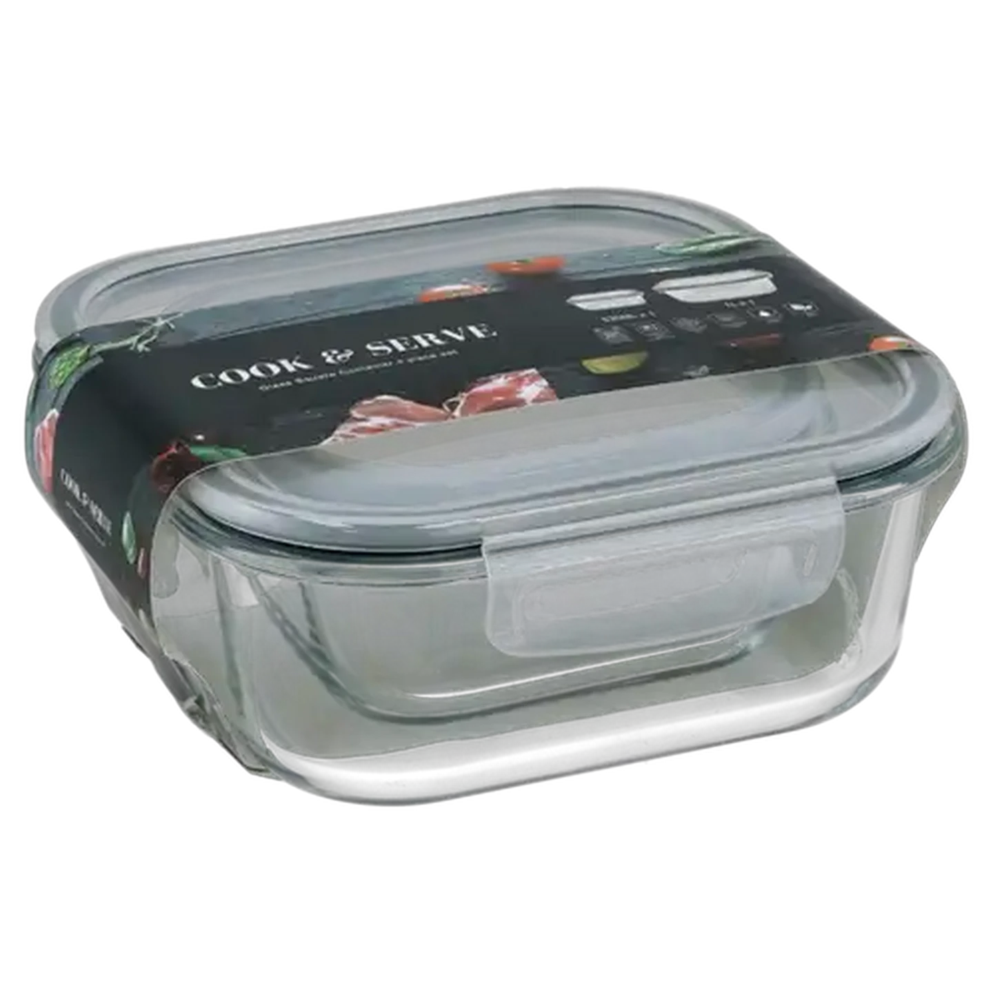 Image of Cook & Serve Square Container Set 2pc