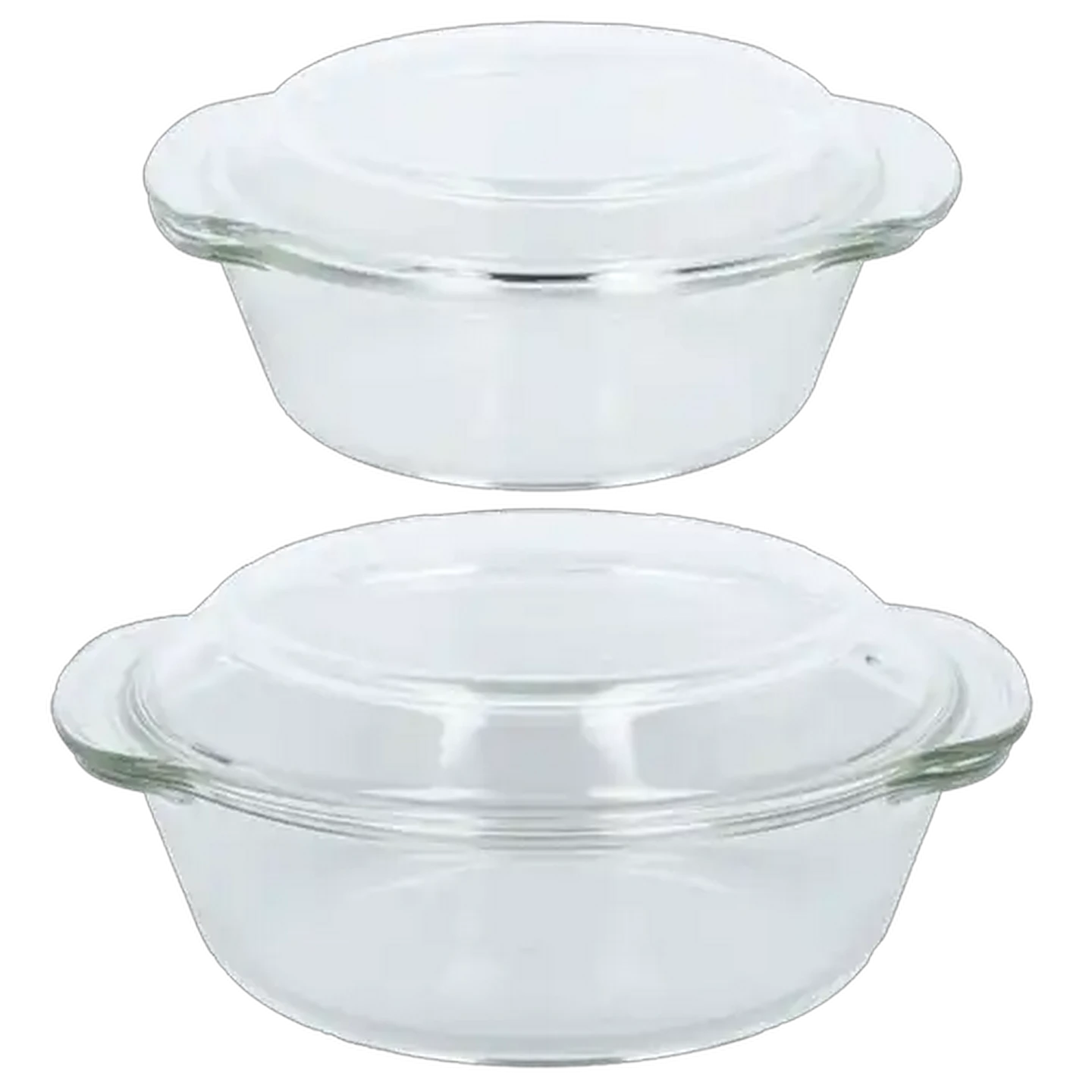 Image of Cook & Serve Glass Casserole Set 2-Piece