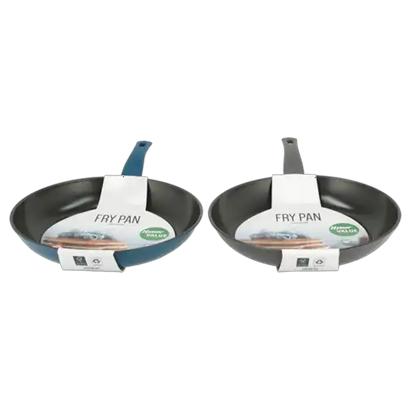 Image of Hyper Value Carbon Steel Frying Pan 30cm (Colour May Vary)