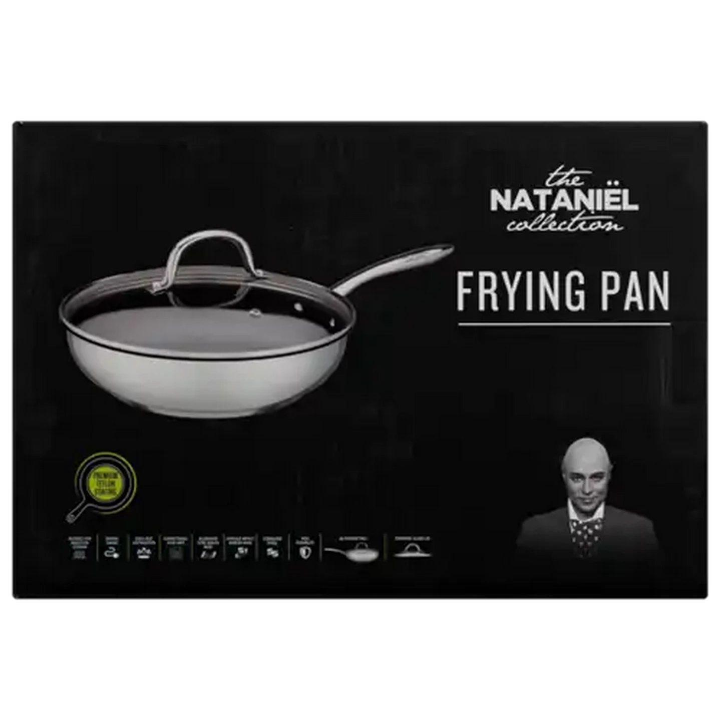 Image of The Nataniël Collection Stainless Steel Frypan 26cm