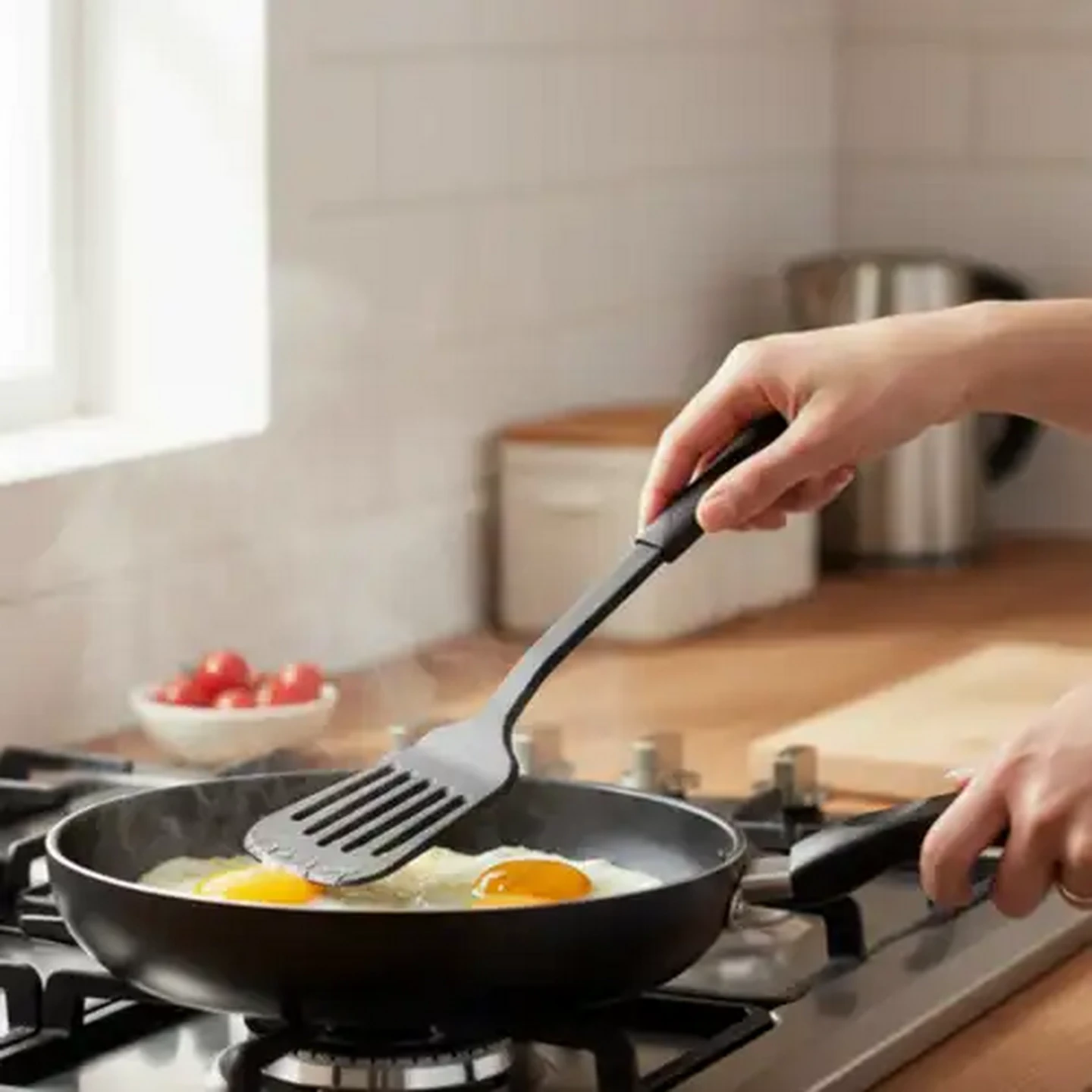 Image of Fry Pan Set with Spatula