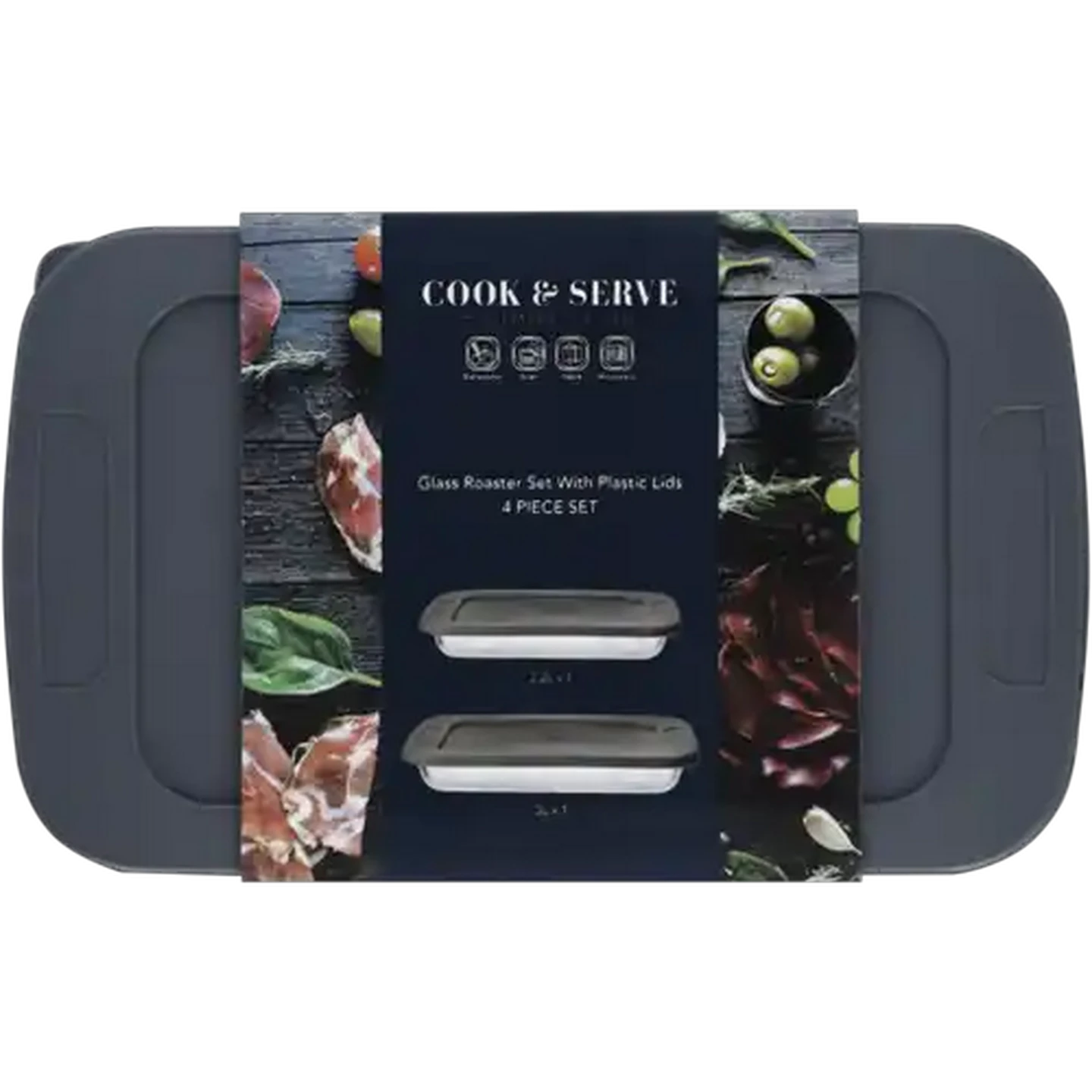 Image of Cook & Serve Roaster Set 2pc