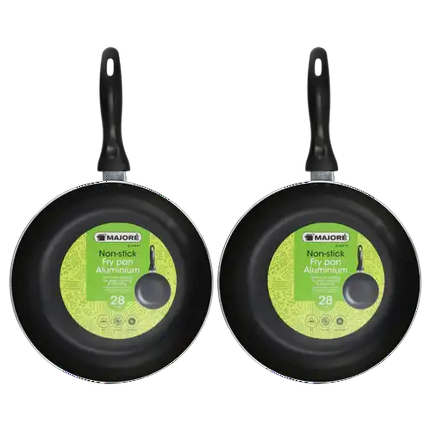 Image of Bastion Black Non-Stick Fry Pan 28cm