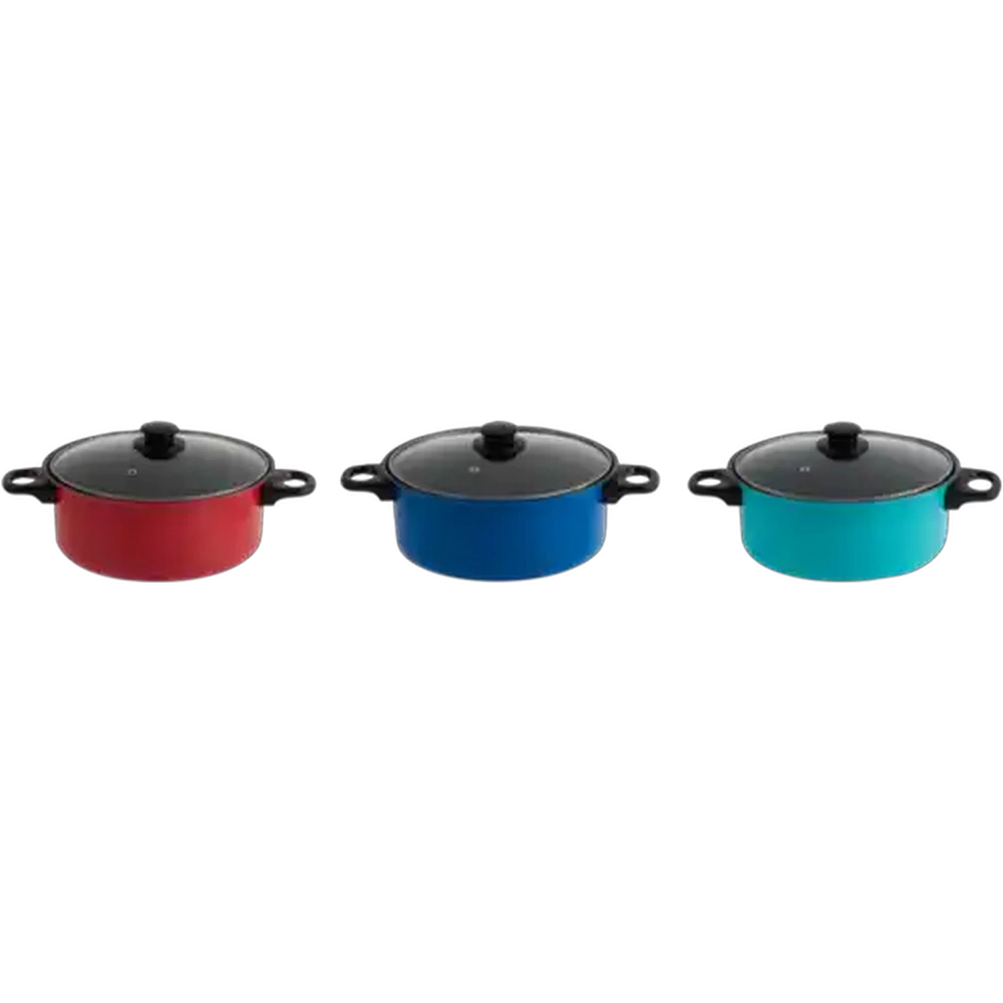 Image of Bright Carbon Steel Casserole Dish 24cm (Colour May Vary)