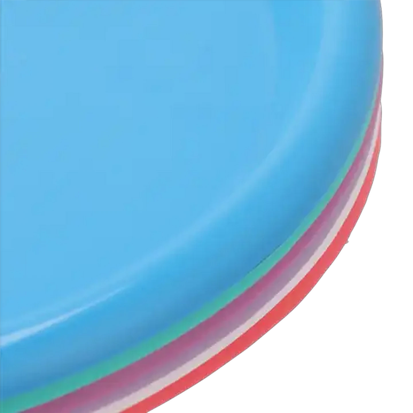 Image of Bright Plastic Picnic Stackable Plate Set 6-Pack (Colour May Vary)