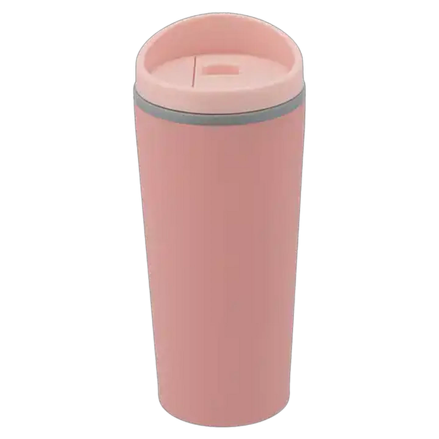 Image of Retro Plastic Travel Mug 450ml (Colour May Vary)