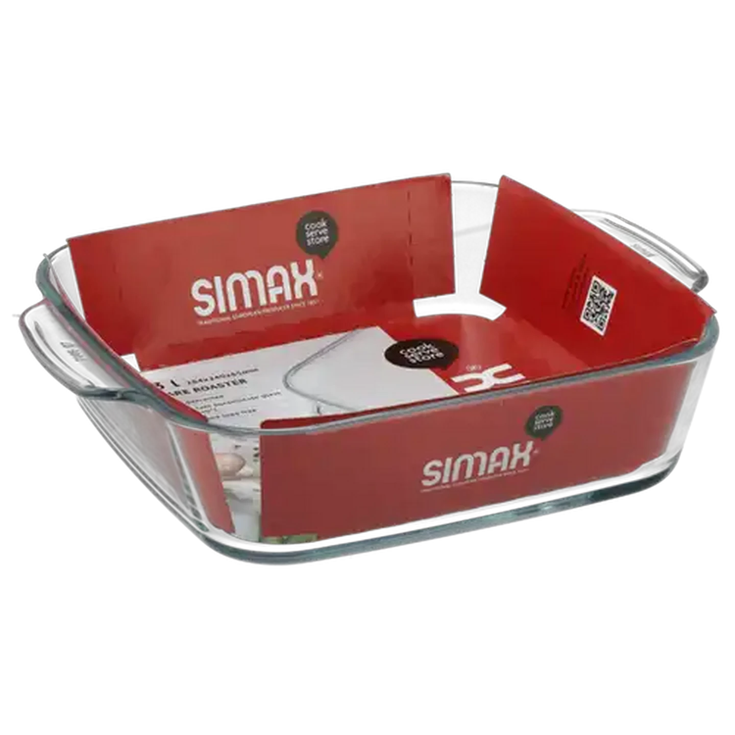 Image of Simax Square Glass Roaster 2.3L