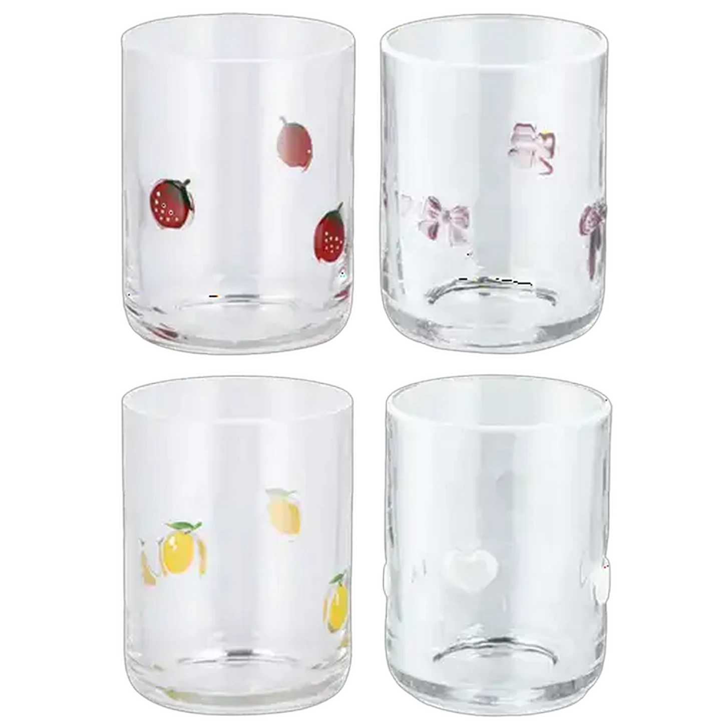 Image of Icon Glass Tumbler 360ml (Design May Vary)