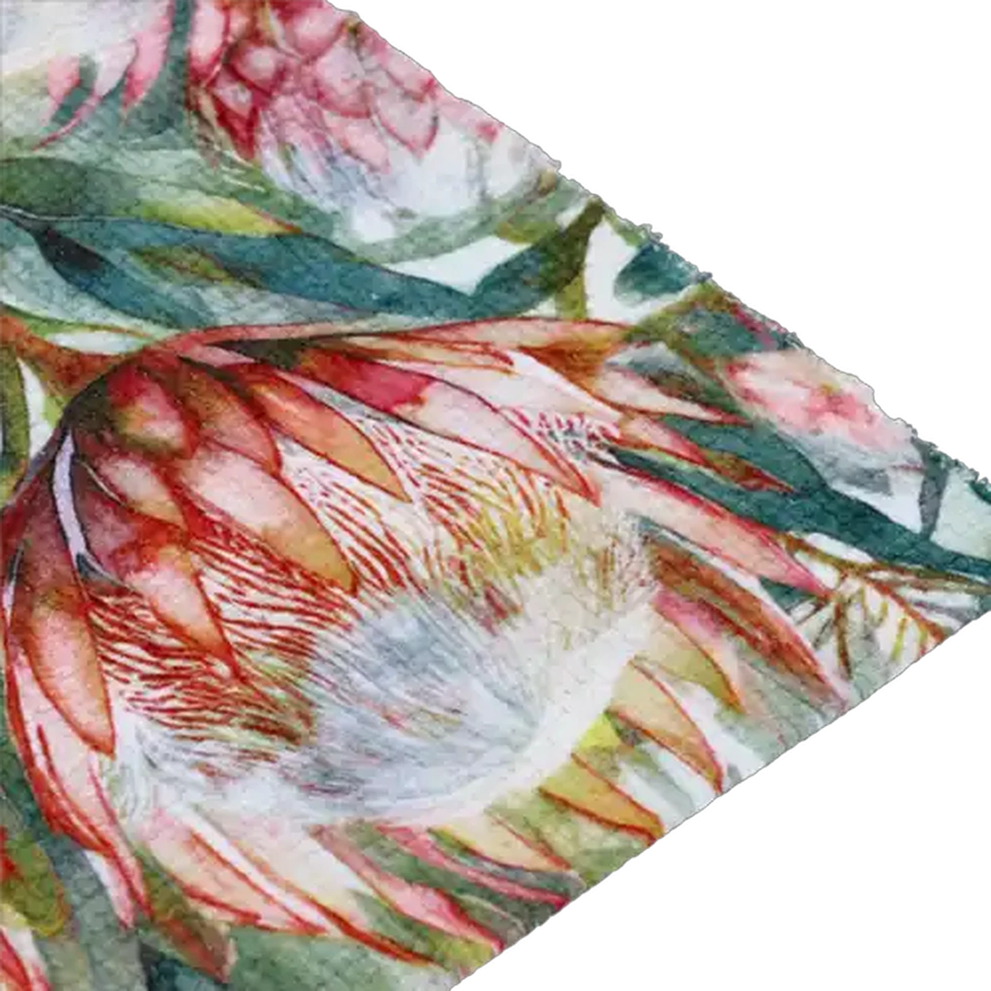 Image of Essentials Floral Print Microfibre Easy Tear Roll 30 x 30cm 24-Piece (Design May Vary)