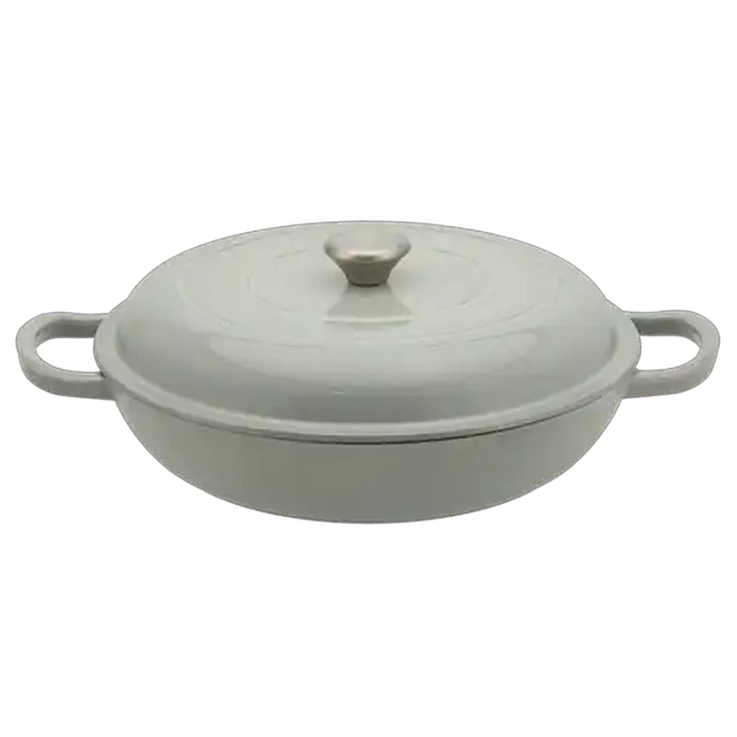 Image of Forage And Feast Cream Shallow Casserole Pot 30cm