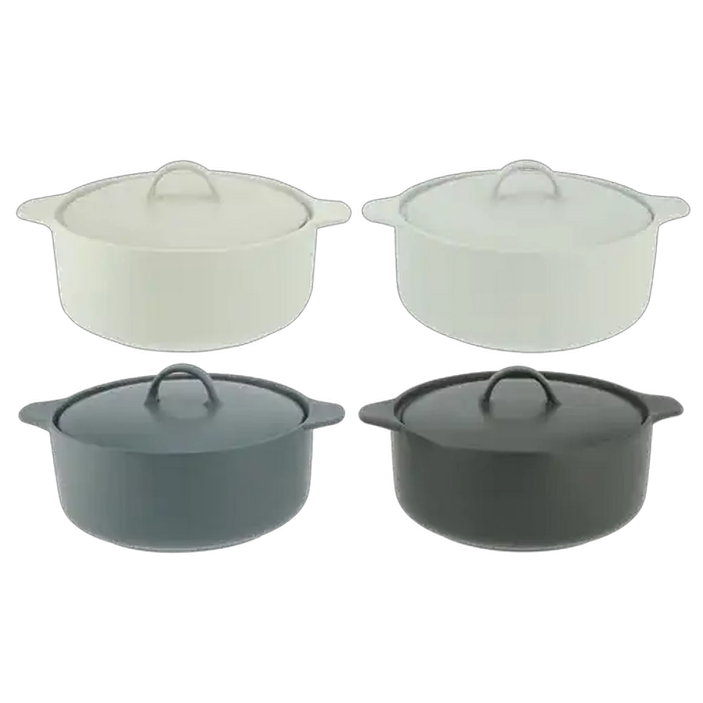 Image of Matt Casserole with Lid 21.5cm (Colour May vary)