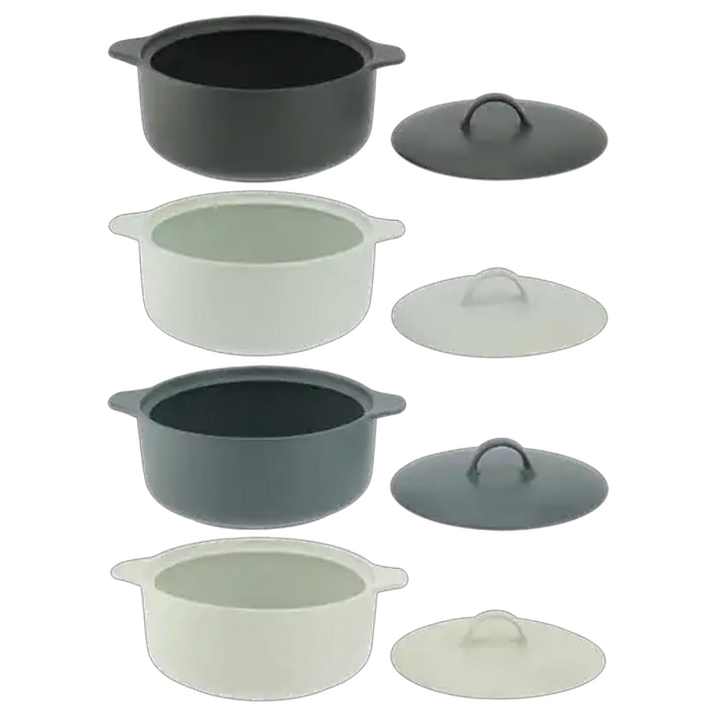 Image of Matt Casserole with Lid 21.5cm (Colour May vary)