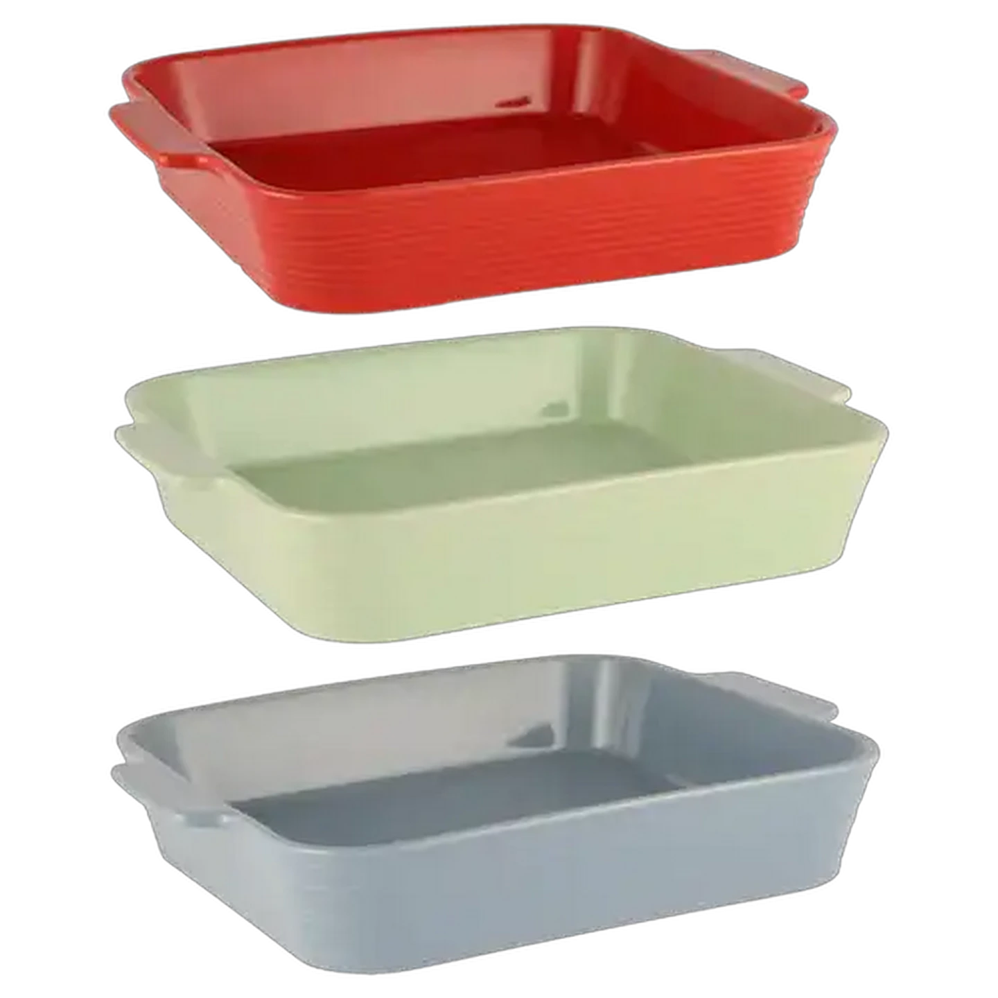 Image of Fantasia Porcelain Square Baker 35.5cm (Colour May Vary)