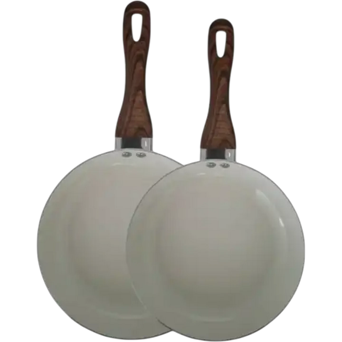 Image of Milex Pressed Aluminium Non Stick Frying Pan 20cm & 26cm 2 Piece
