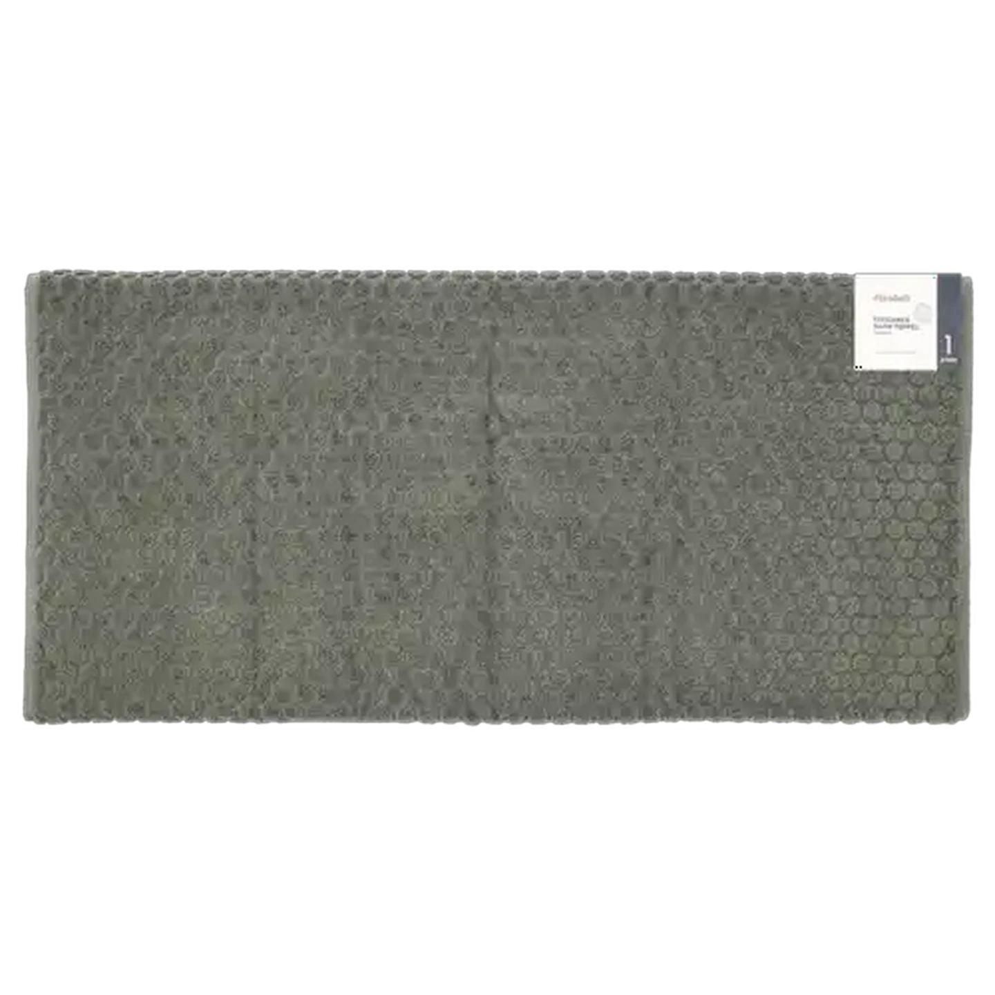 Image of Essentials Seattle Green Elegance Cotton Bath Towel 76 x 142cm