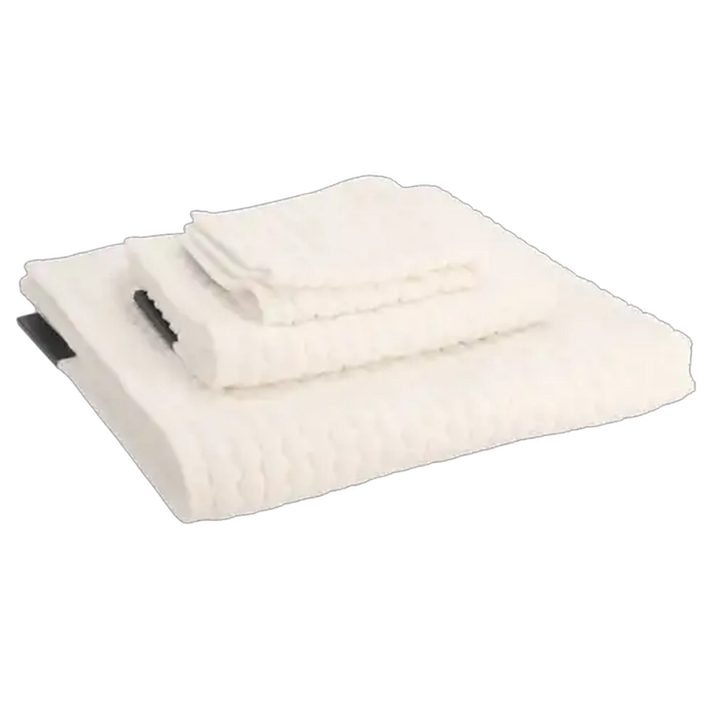 Image of Essentials Seattle White Elegance Cotton Bath Towel 76 x 142cm