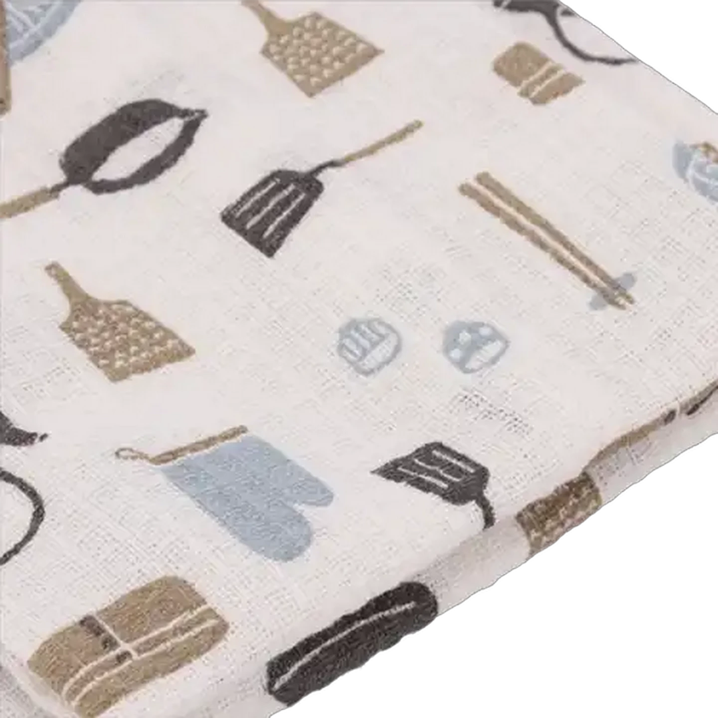 Image of Essentials Rio Print Towel & Swab Set 30 x 30, 40 x 60cm 2-Pack