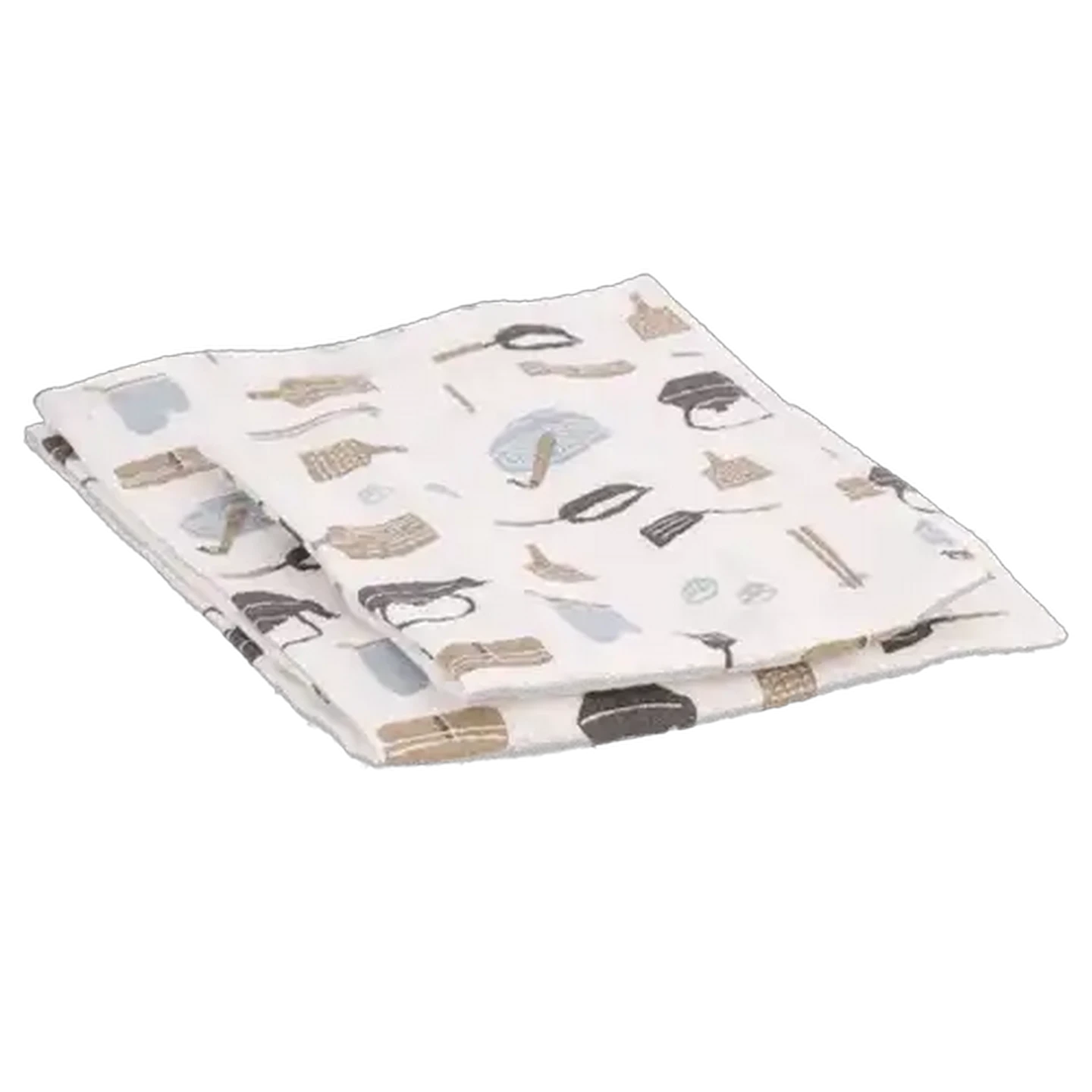 Image of Essentials Rio Print Towel & Swab Set 30 x 30, 40 x 60cm 2-Pack