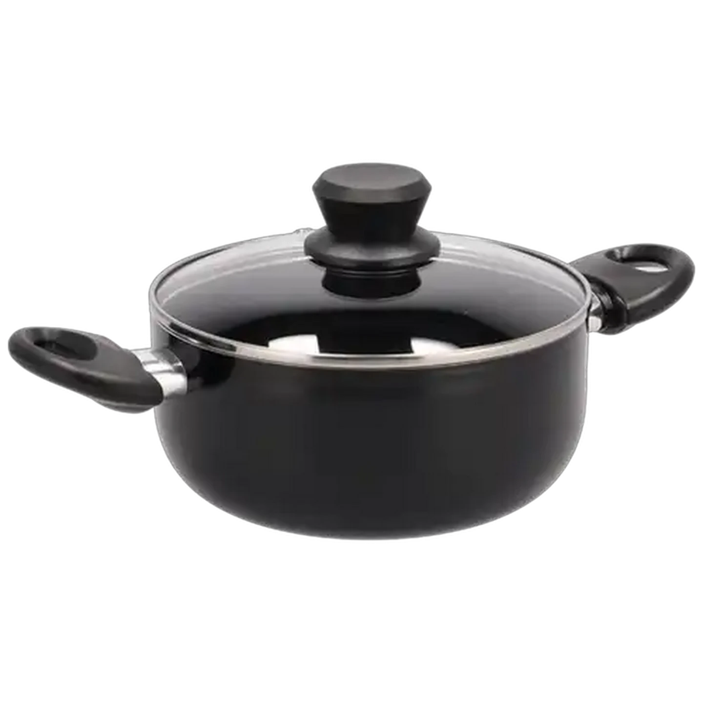 Image of Majoré Easy Non-Stick Aluminium Casserole with Lid 20cm (Colour May Vary)