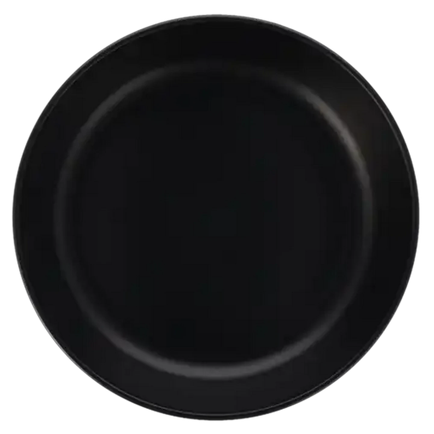 Image of Matt Black Salad Bowl 23.3cm
